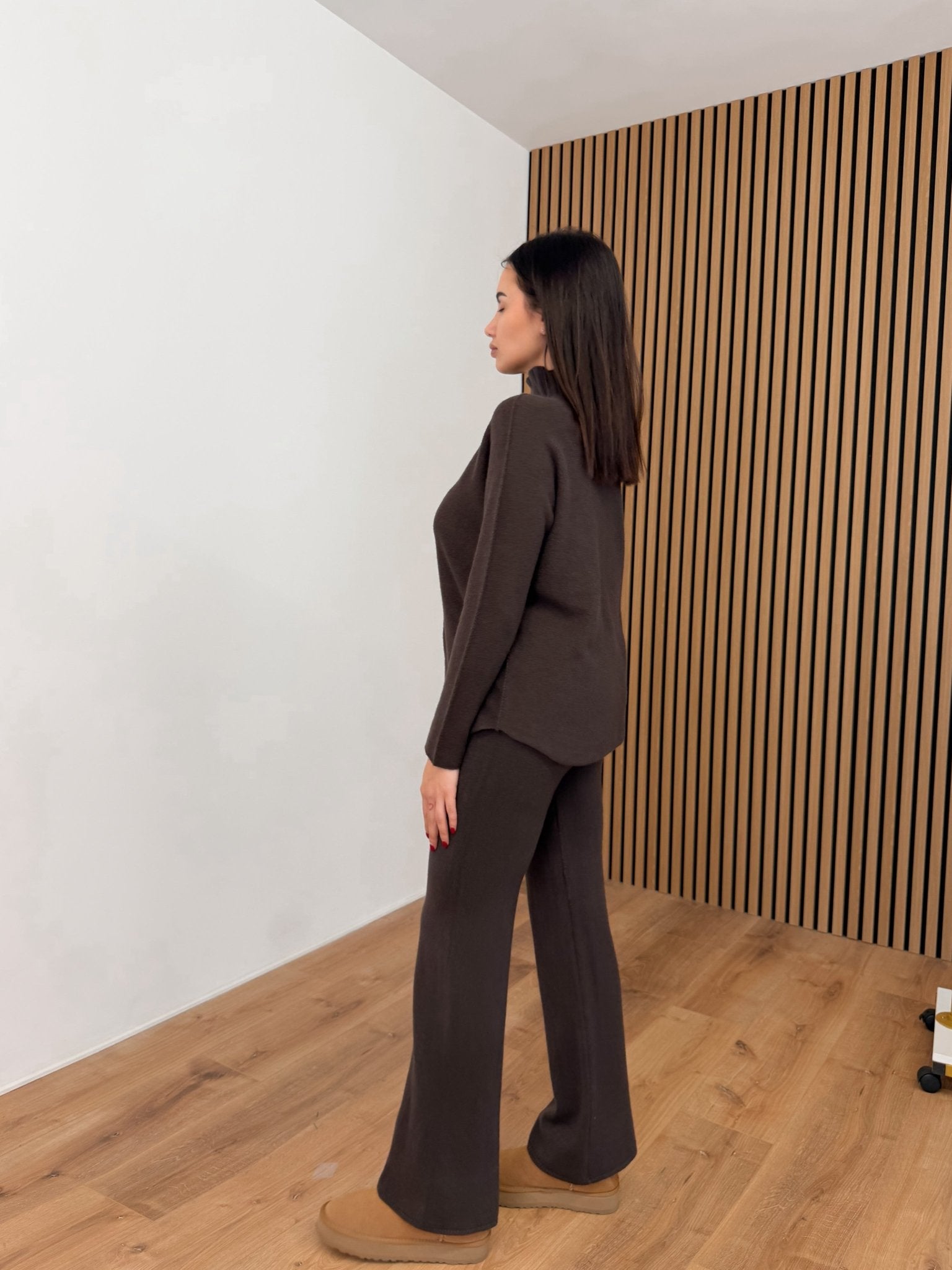 Coordinato Piuma - Marrone - SAINTH