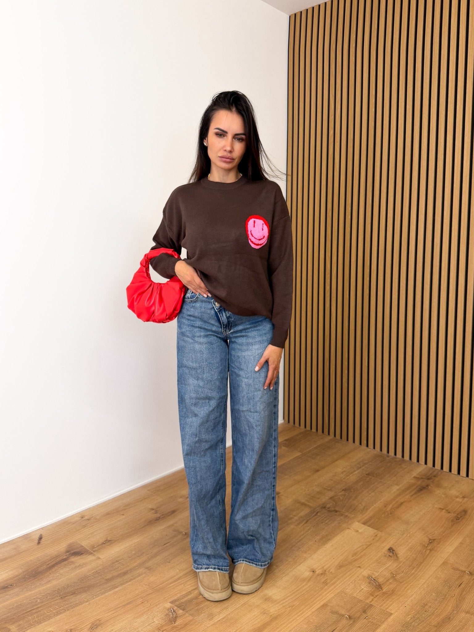 Pull Good Vibes - Marrone - SAINTH