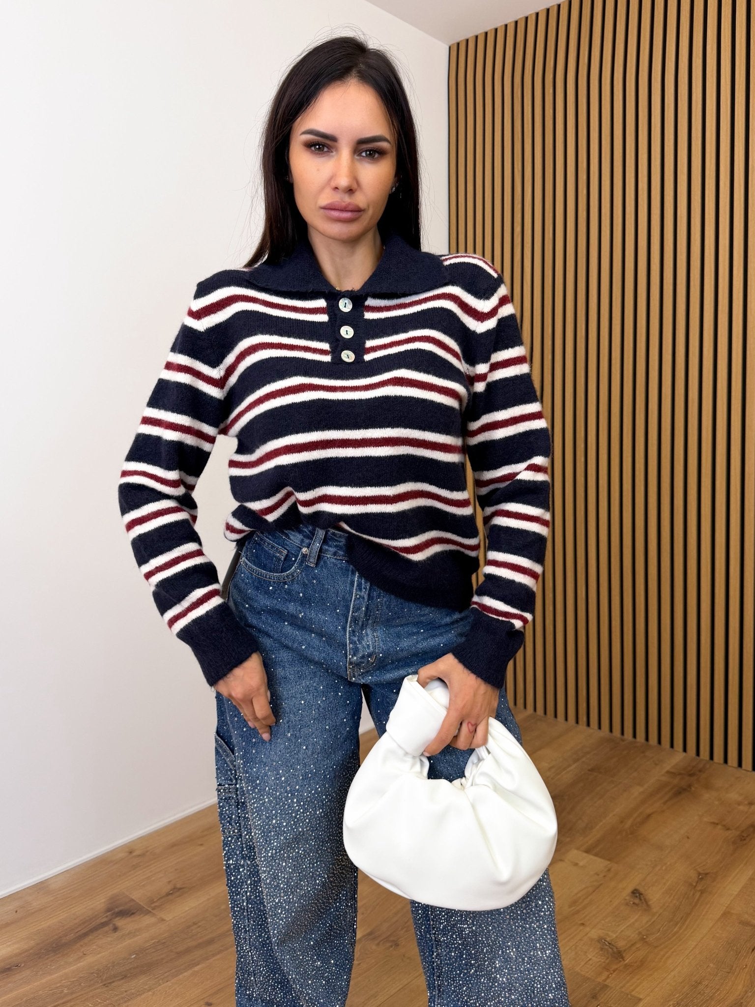 Pull Ondeggio - Blu - SAINTH