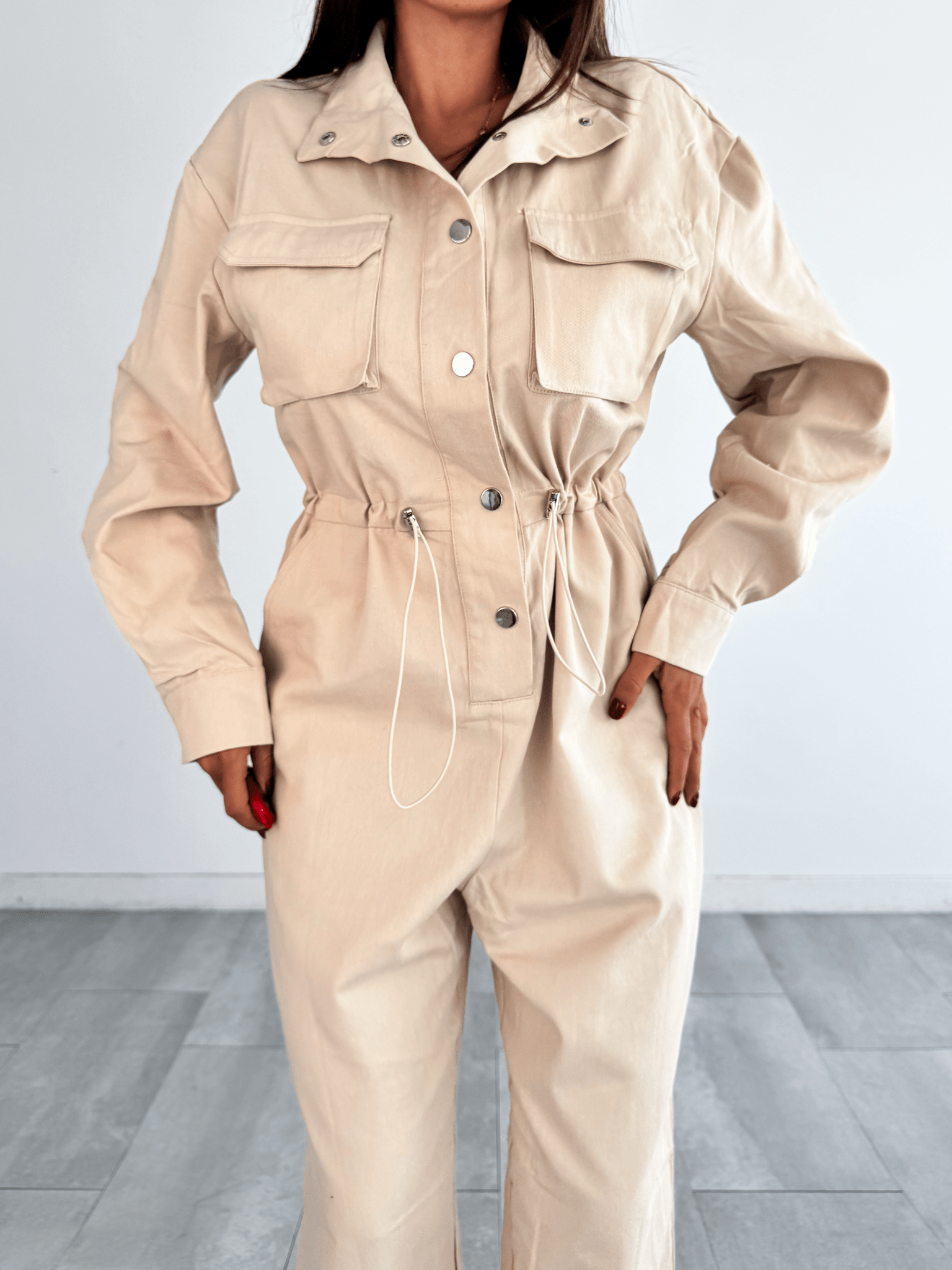 Tuta Intera ArmDay - Beige - SAINTH