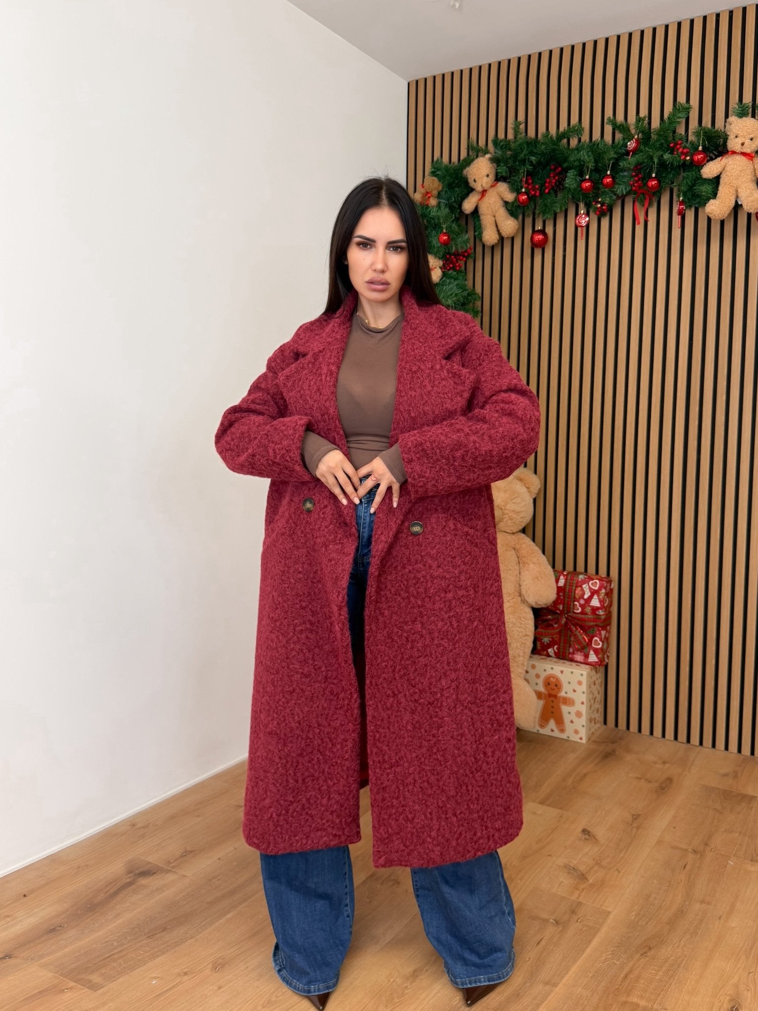 Cappotto Katia - Bordeaux - SAINTH