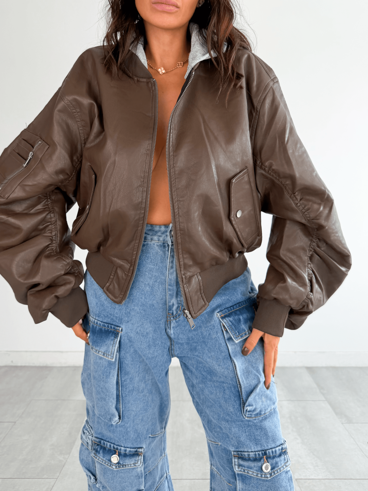 Giacca Parentesi - Marrone - SAINTH