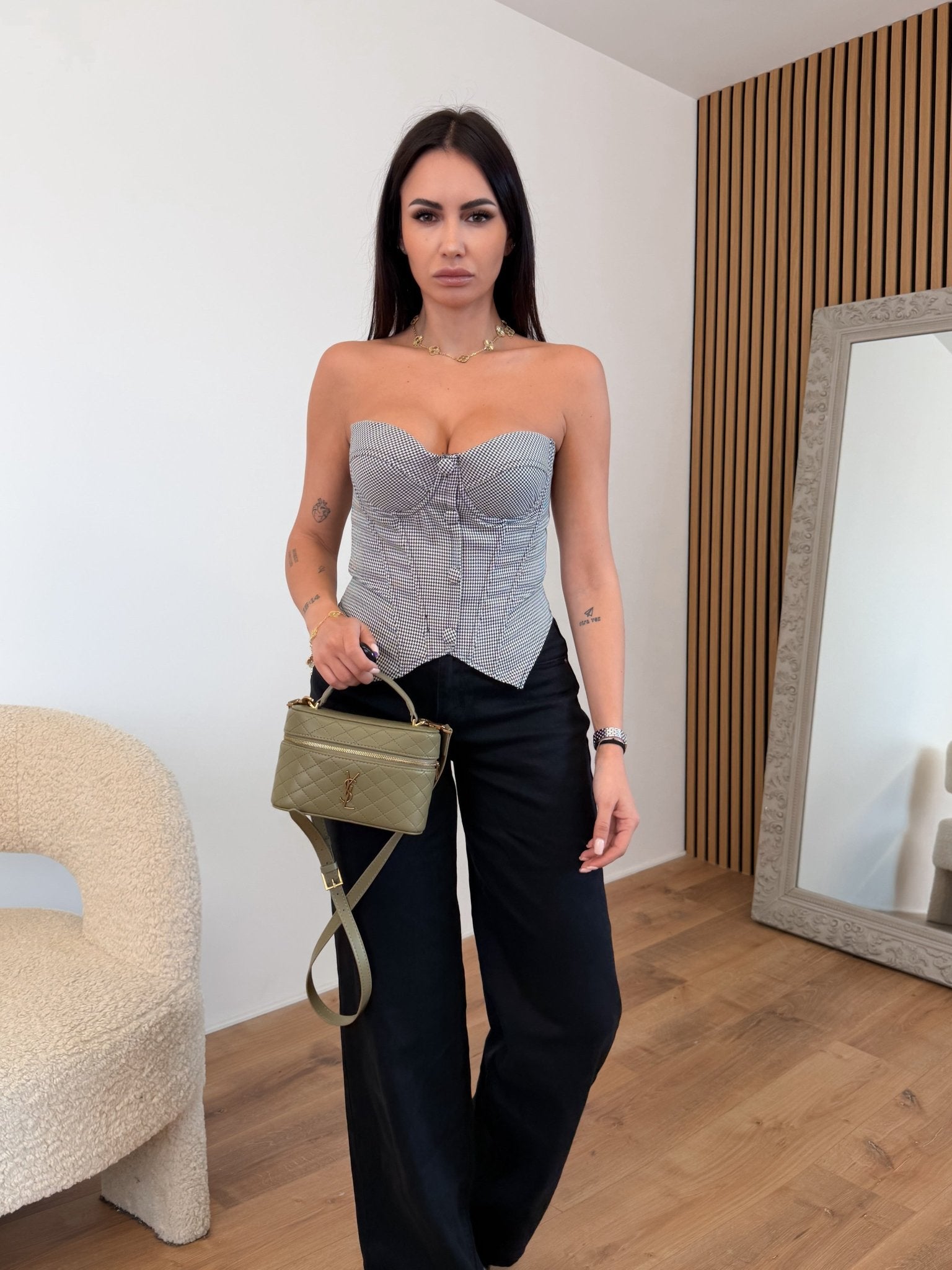 Corpetto PDP - Nero e Bianco