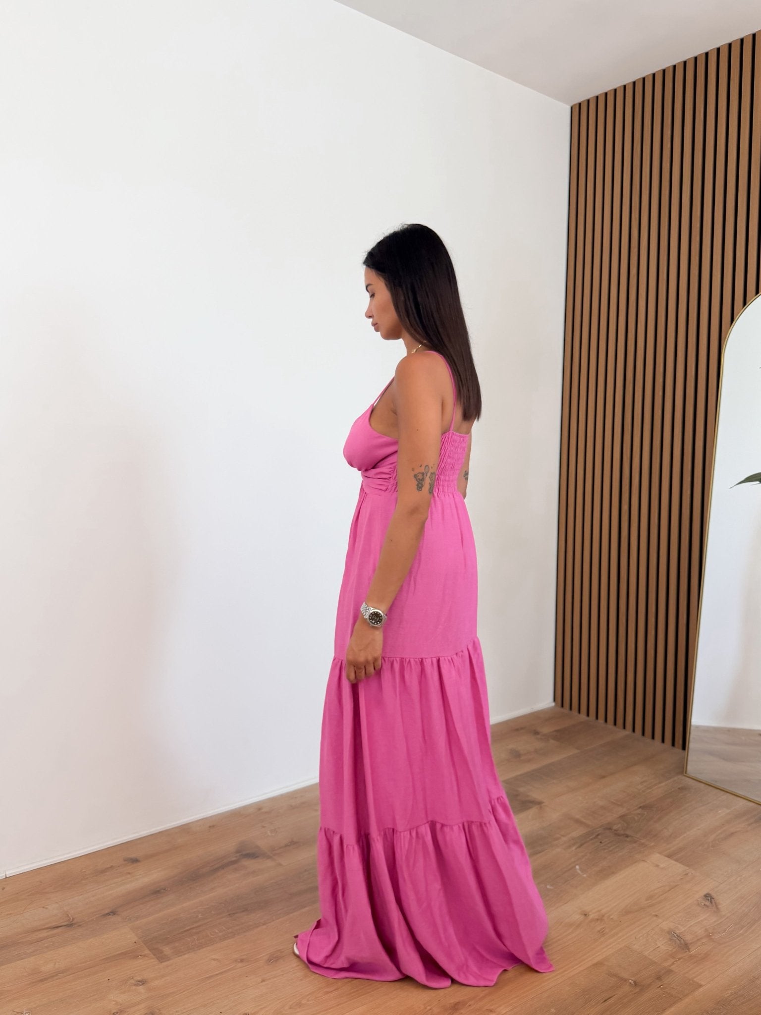 Abito Impero - Fucsia - SAINTH