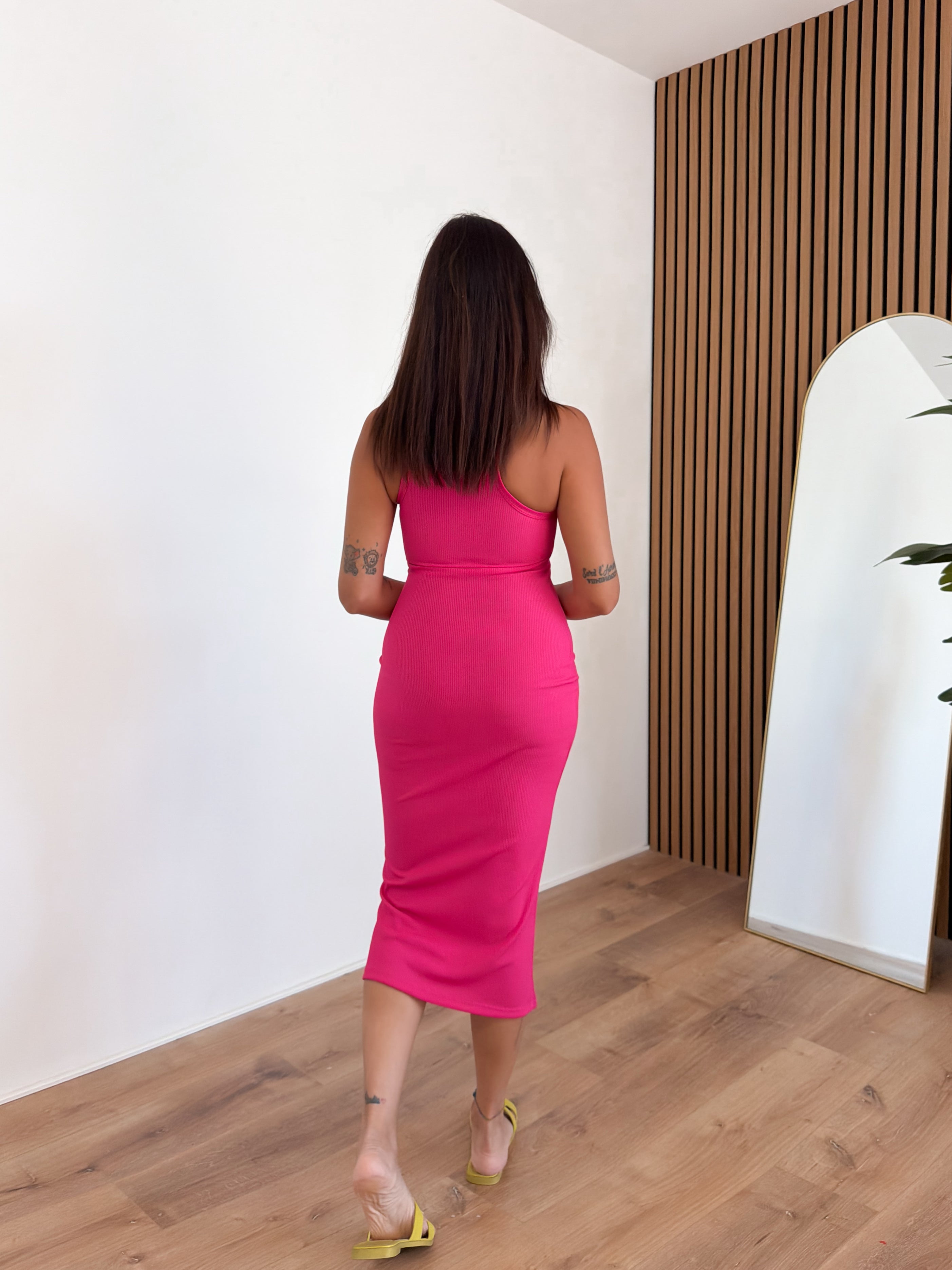 Abito Biker - Fucsia Corallo