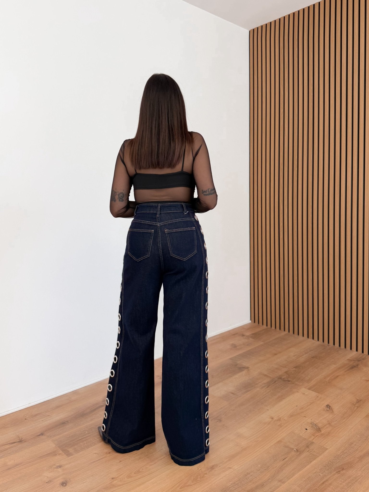 Jeans TR693 - Denim Scuro - SAINTH
