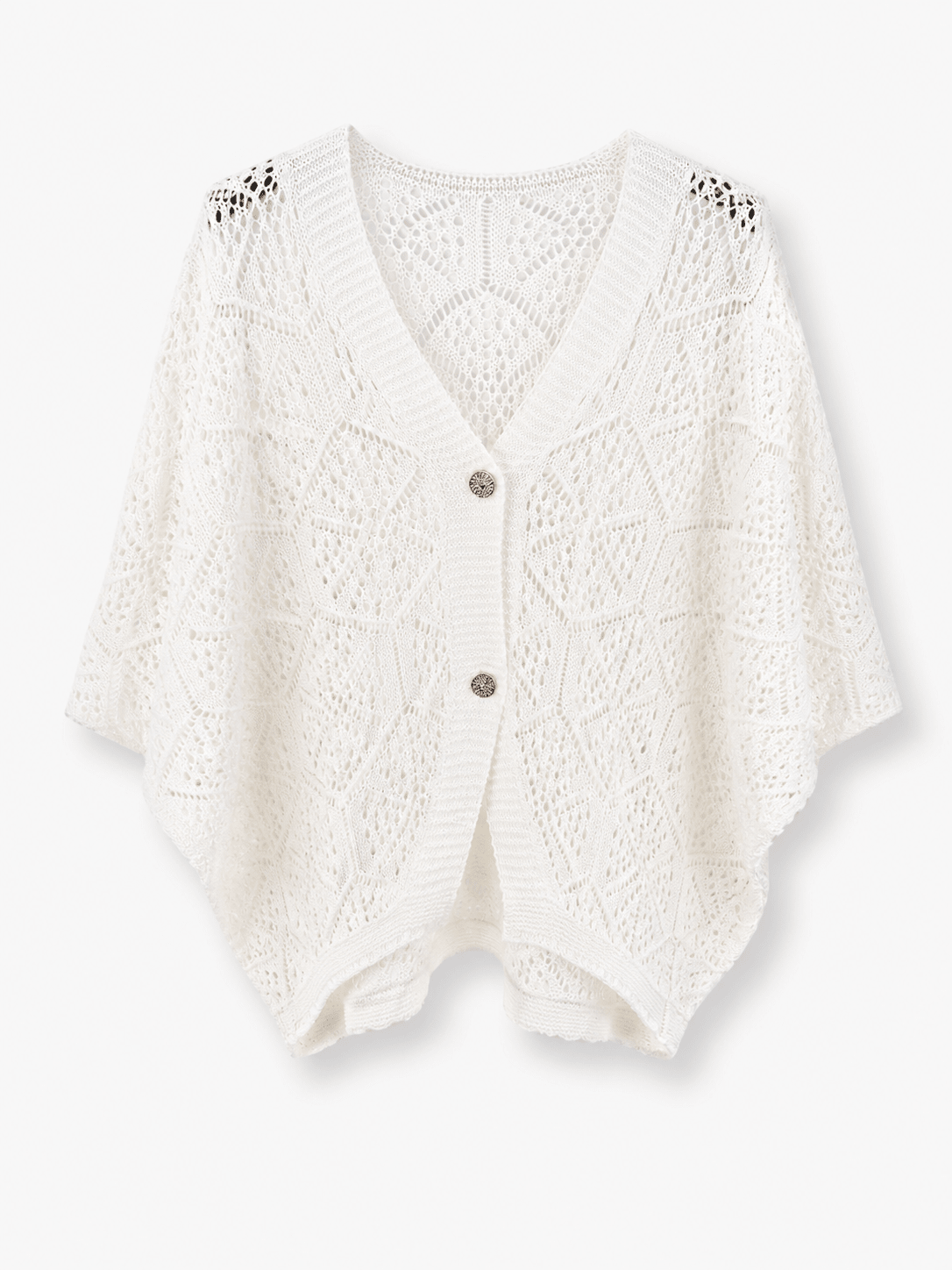 Gift Cardigan New Collection - Bianco - SAINTH