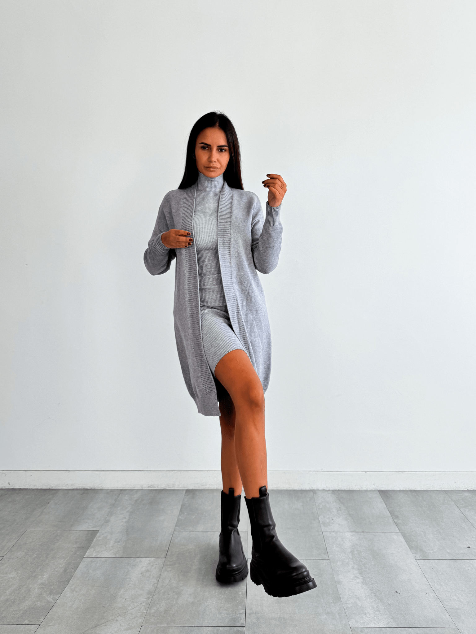 Abito Pull Need - Grigio - SAINTH