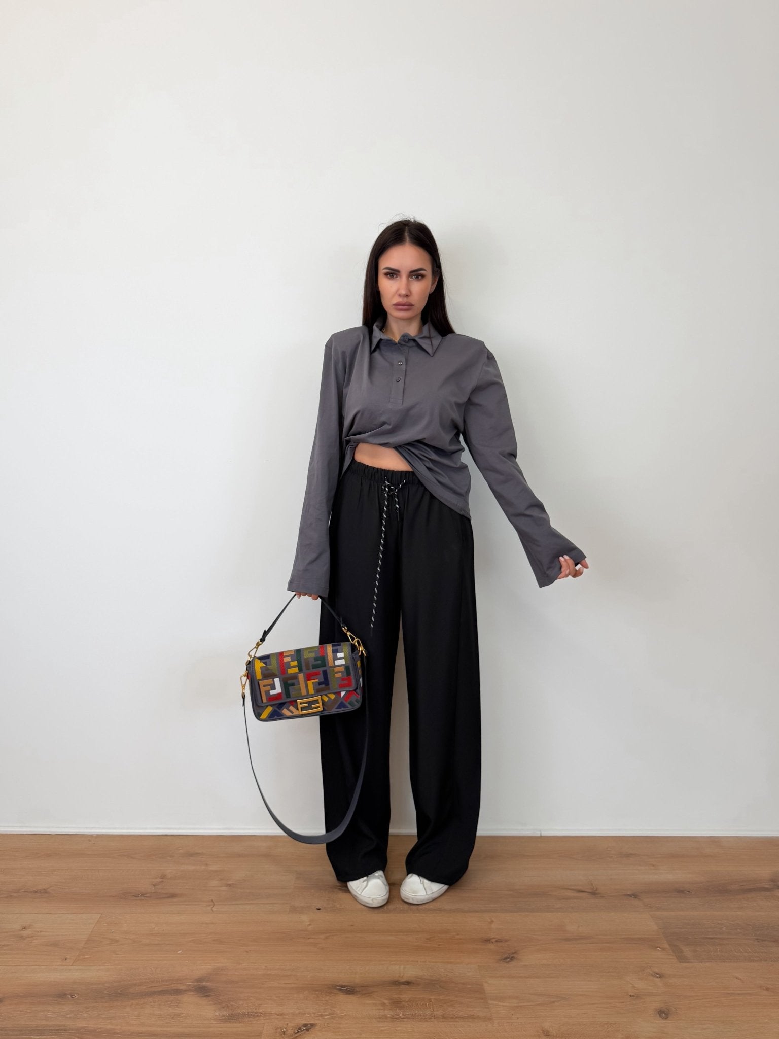 Pantalone West - Nero - SAINTH