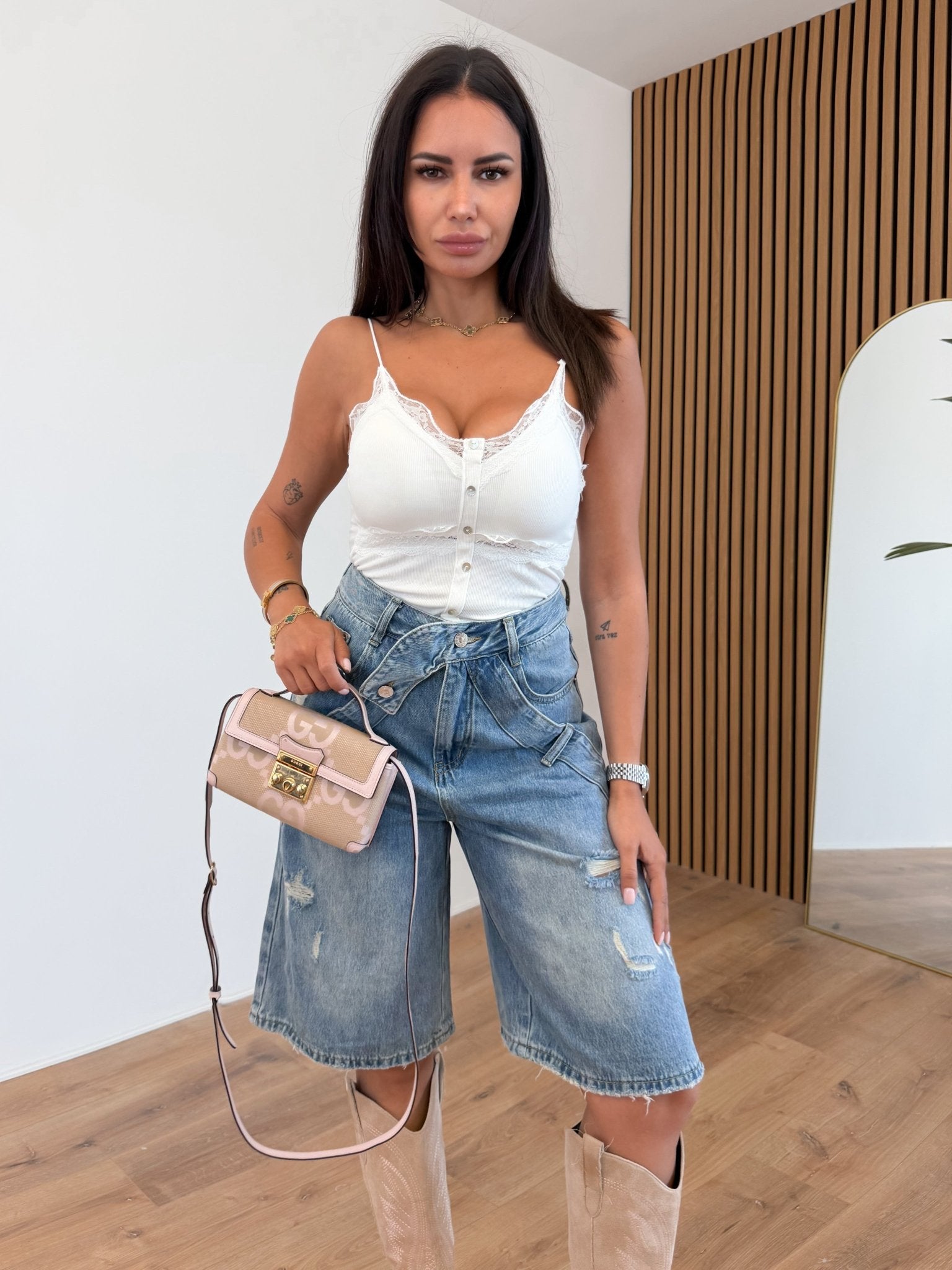 Top Cami - Bianco - SAINTH