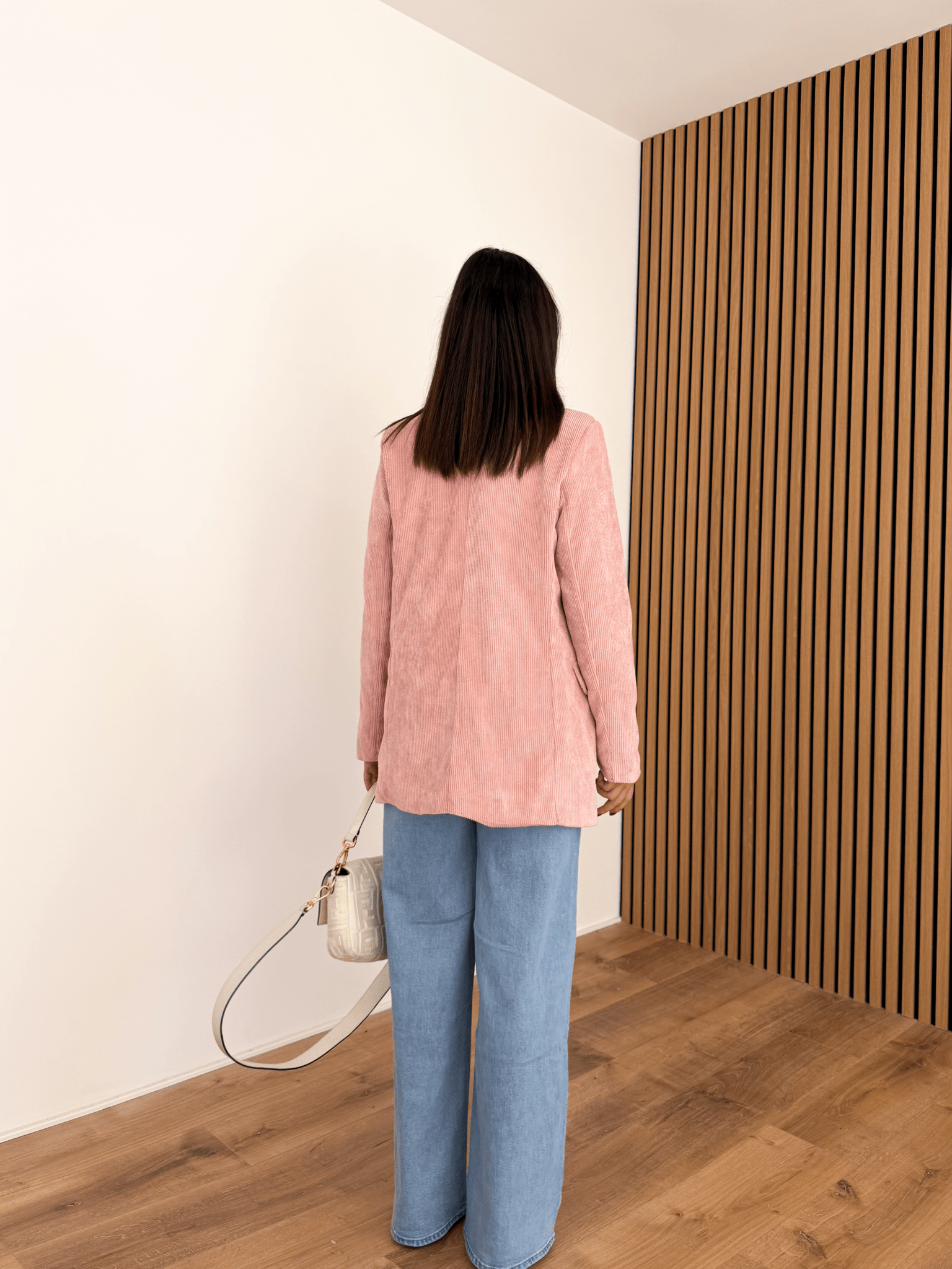 Blazer Velours - Rosa - SAINTH