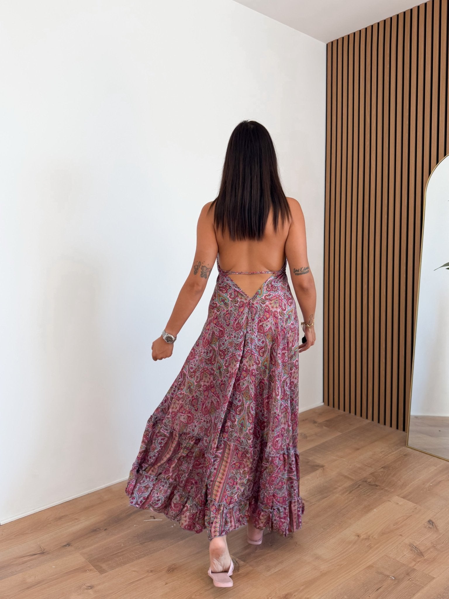 Abito Maya 2.0 - Magenta e Turchese - SAINTH
