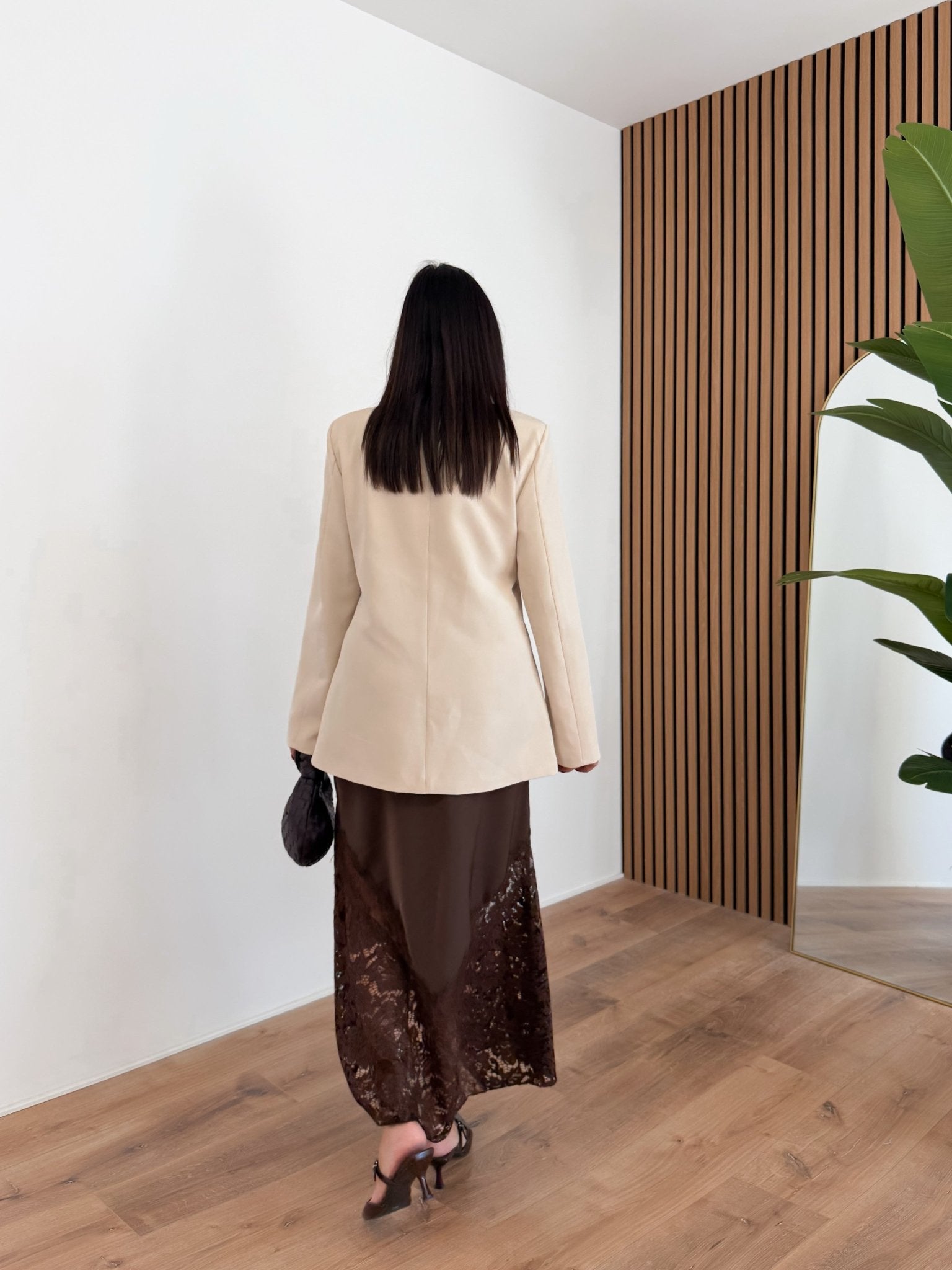 Blazer Neck - Beige - SAINTH