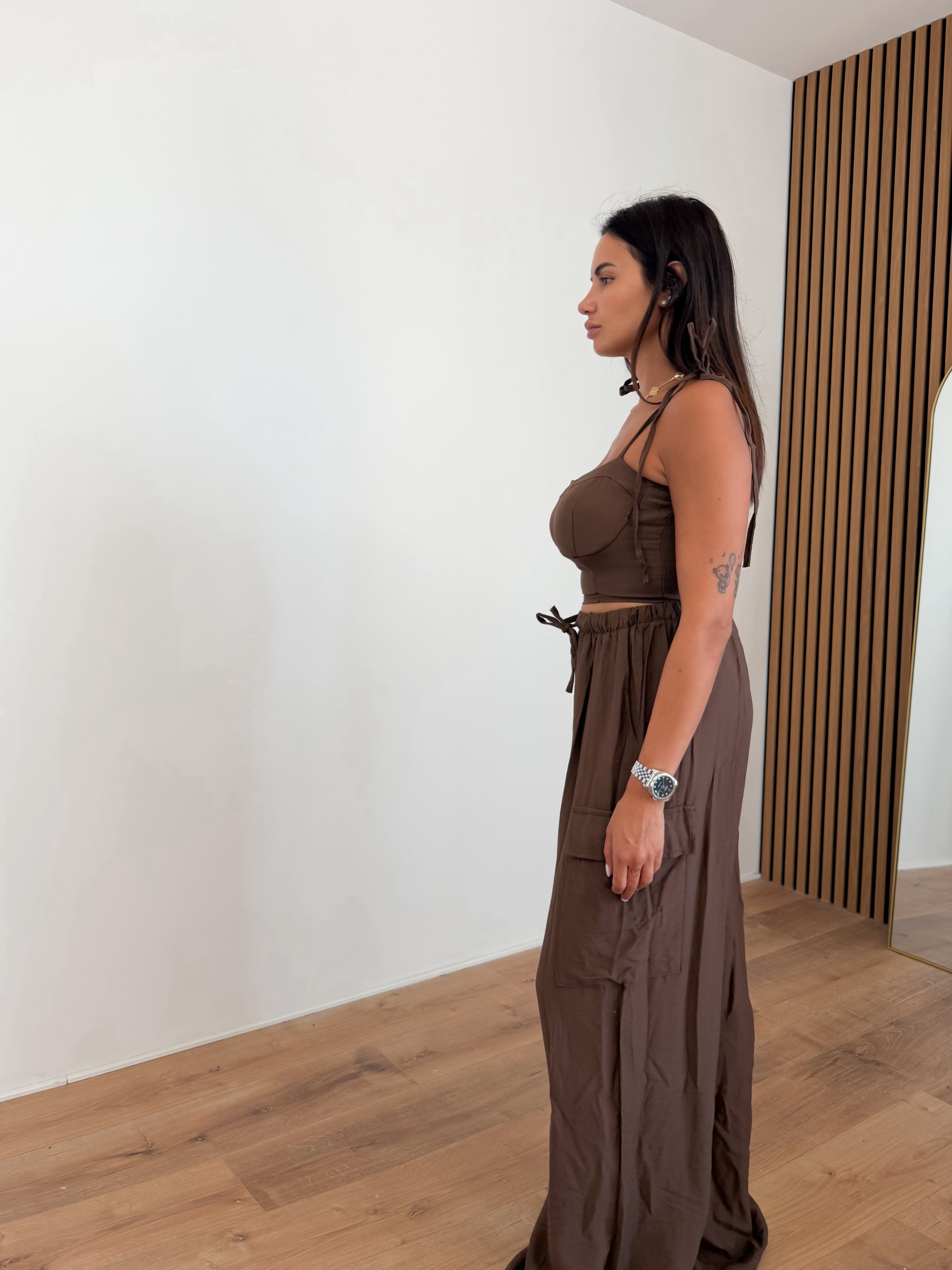 Coordinato Lily - Marrone