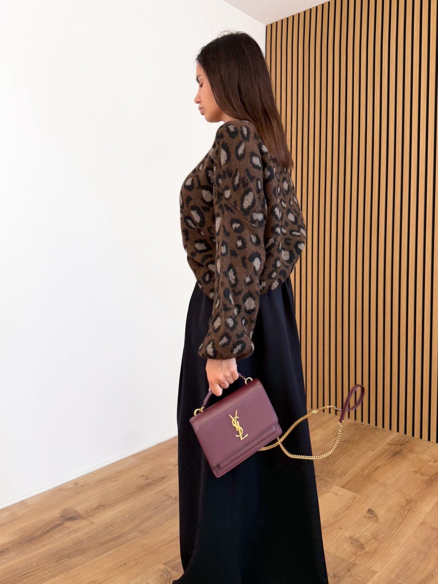 Pantalone Maxi - Nero - SAINTH