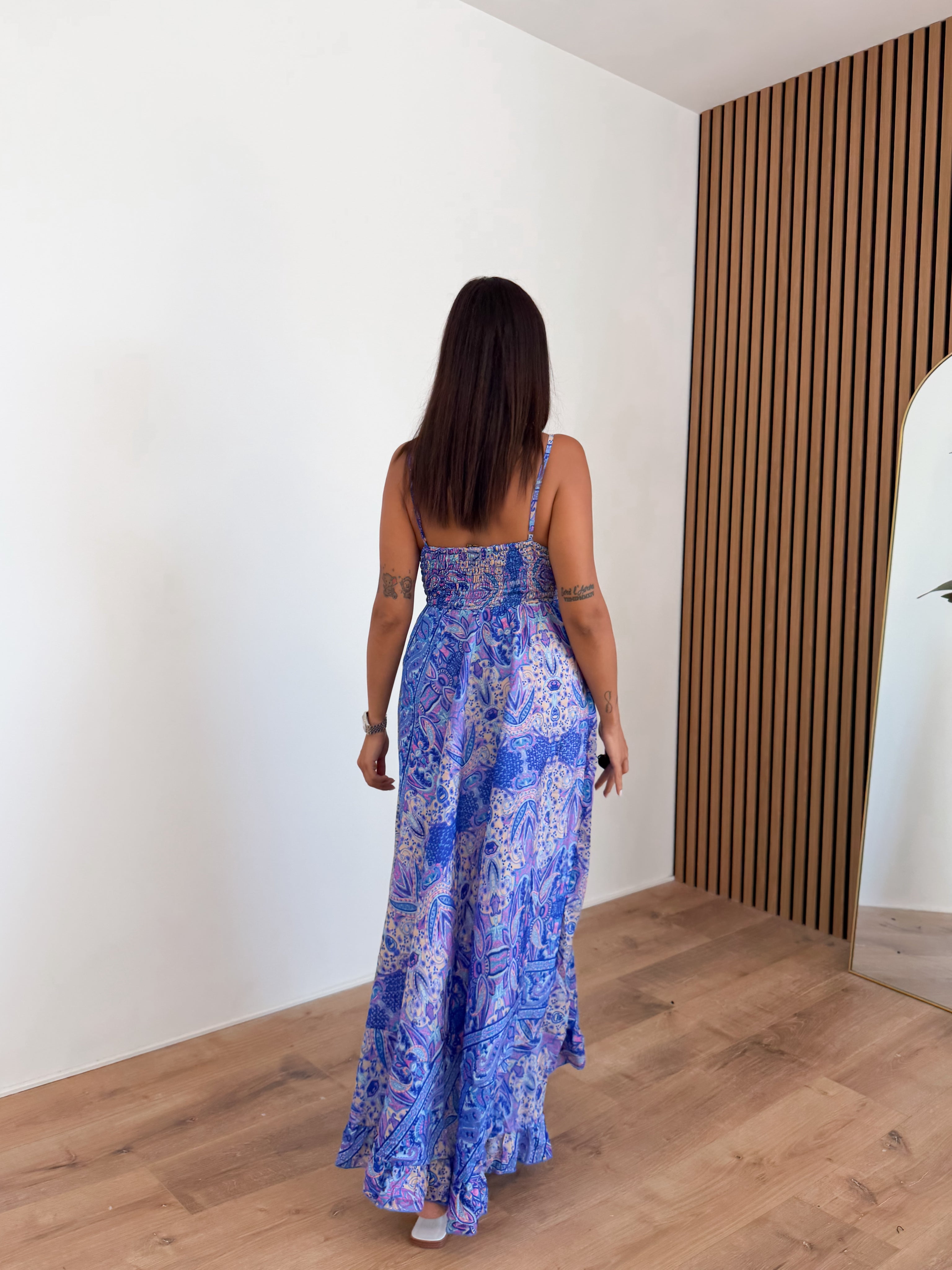 Abito Maya - Viola Blu