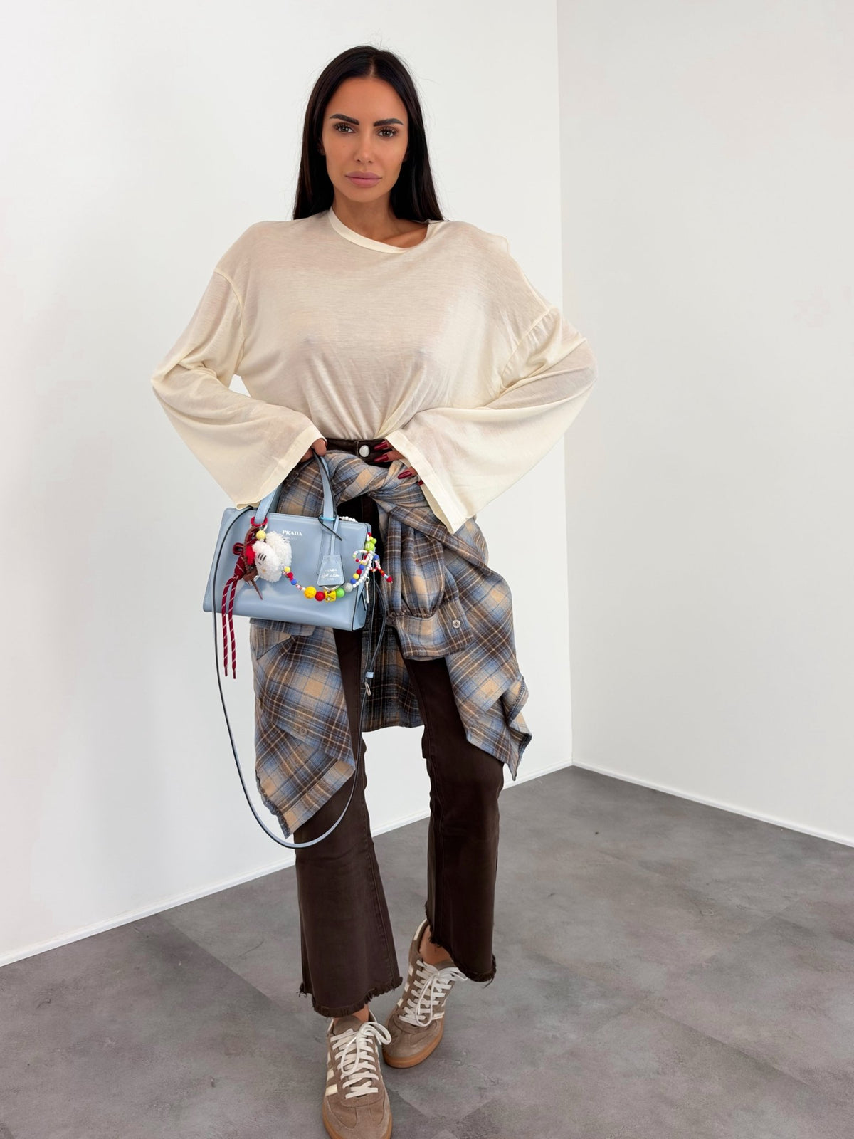 Camicia Factory - Burro Celeste - SAINTH