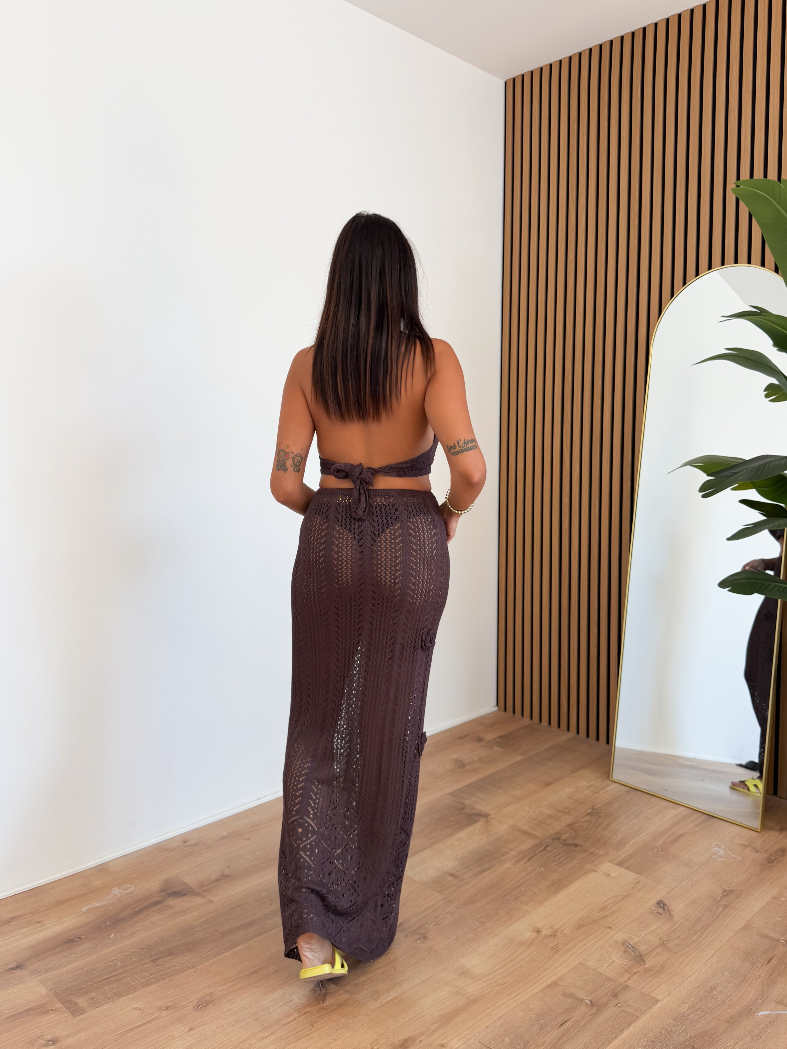 Coordinato Rouge - Marrone
