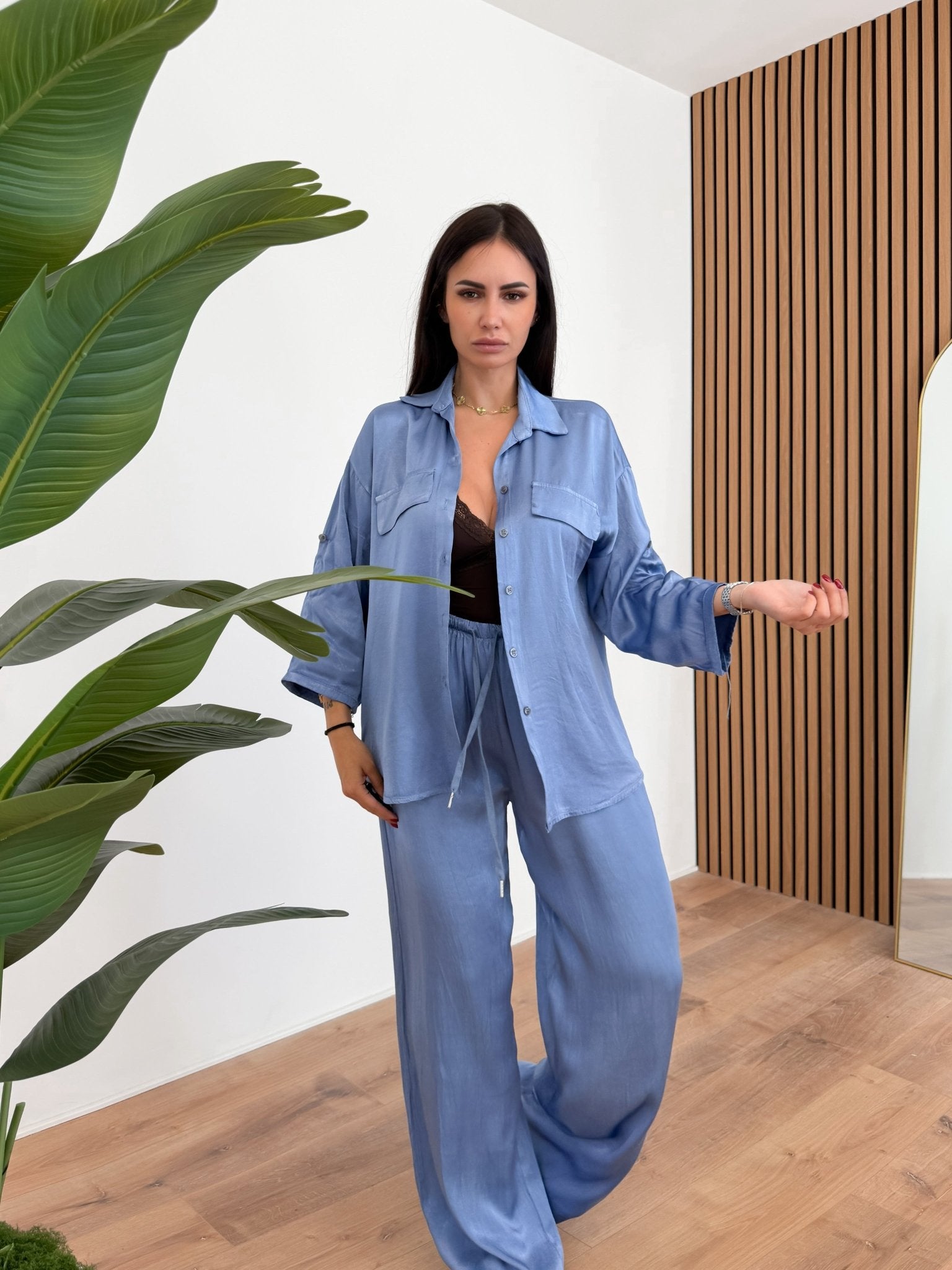 Camicia Breeze - Indaco - SAINTH