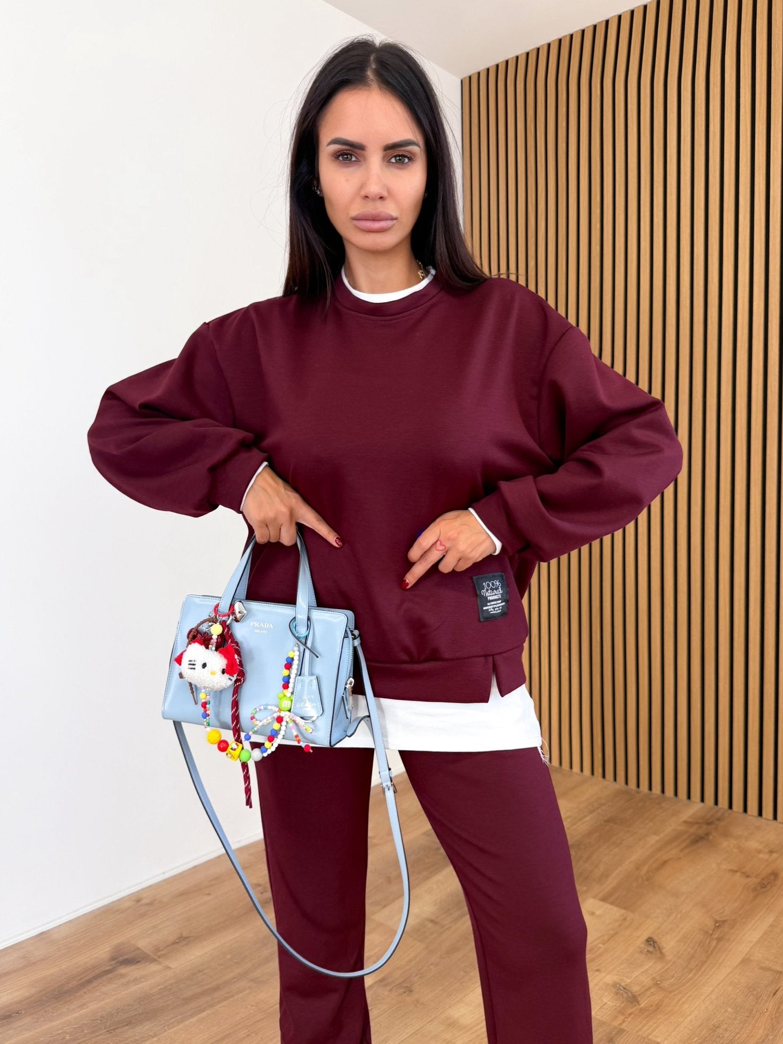 Completo Tuta Toppa - Bordeaux - SAINTH