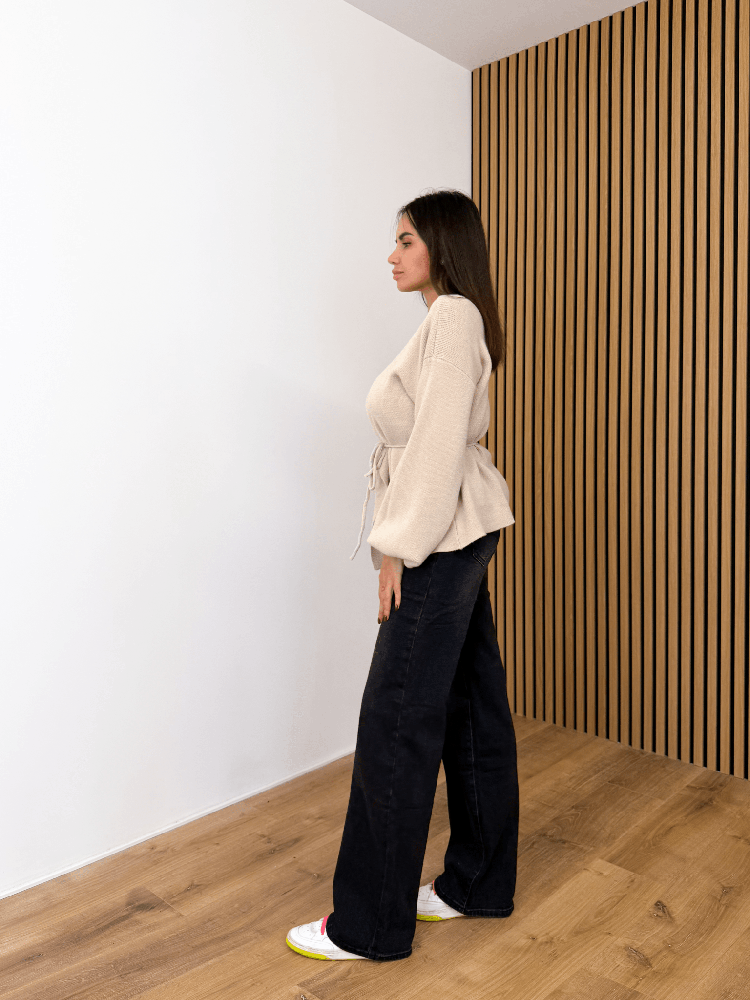 Cardigan Haven - Beige - SAINTH