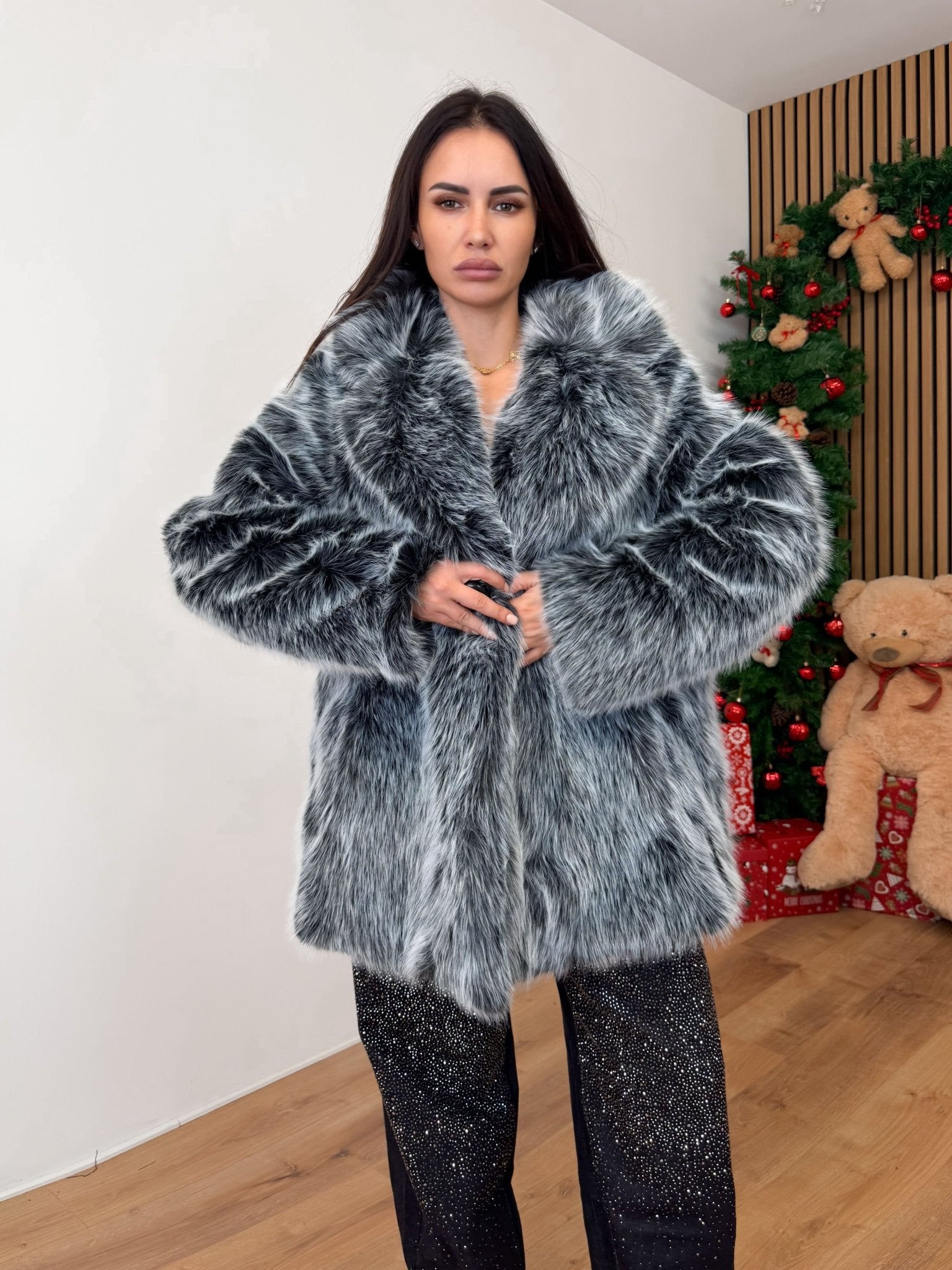 Pelliccia Polo Nord - Fumè - SAINTH