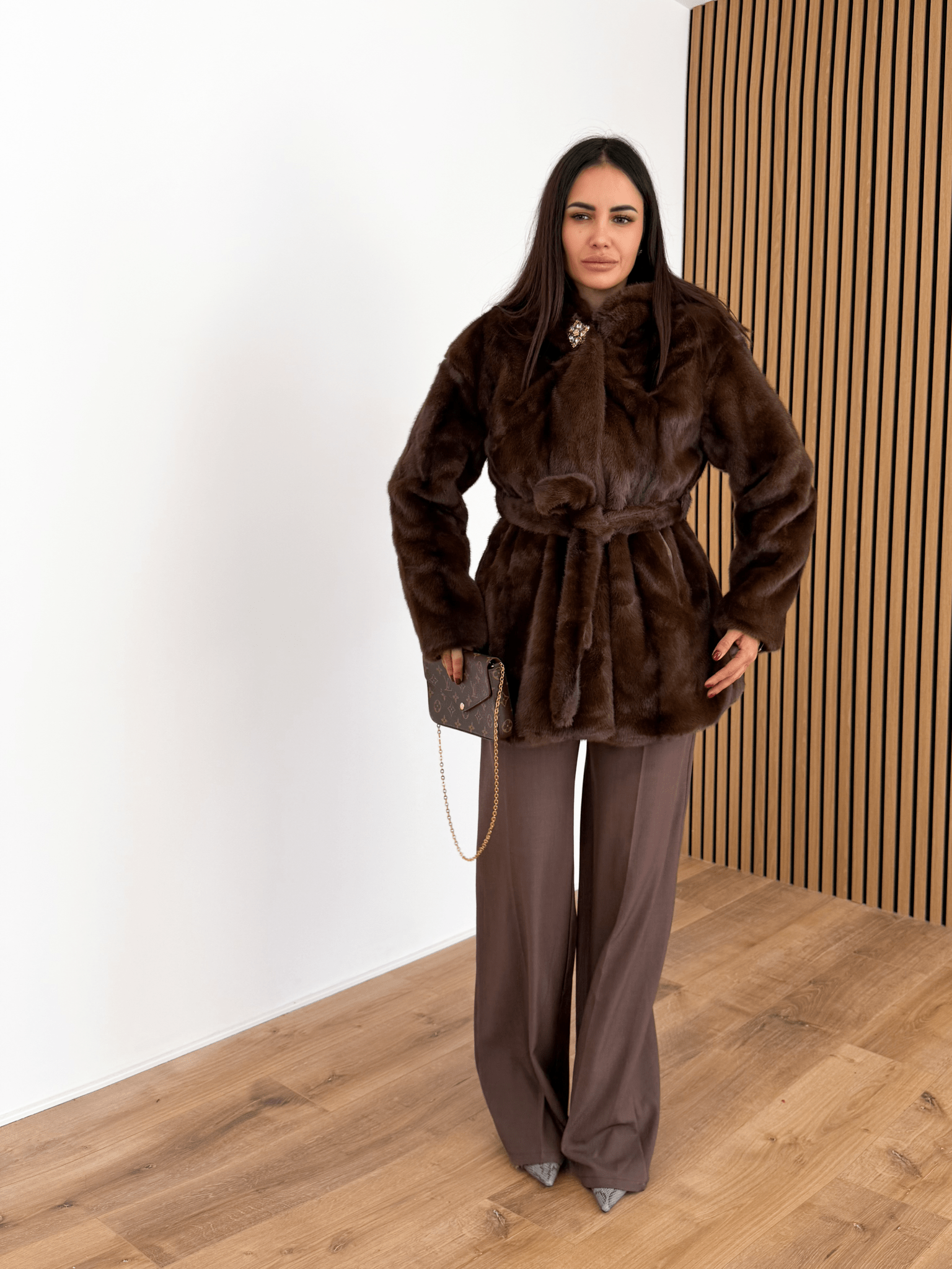 Pelliccia Artic - Marrone - SAINTH