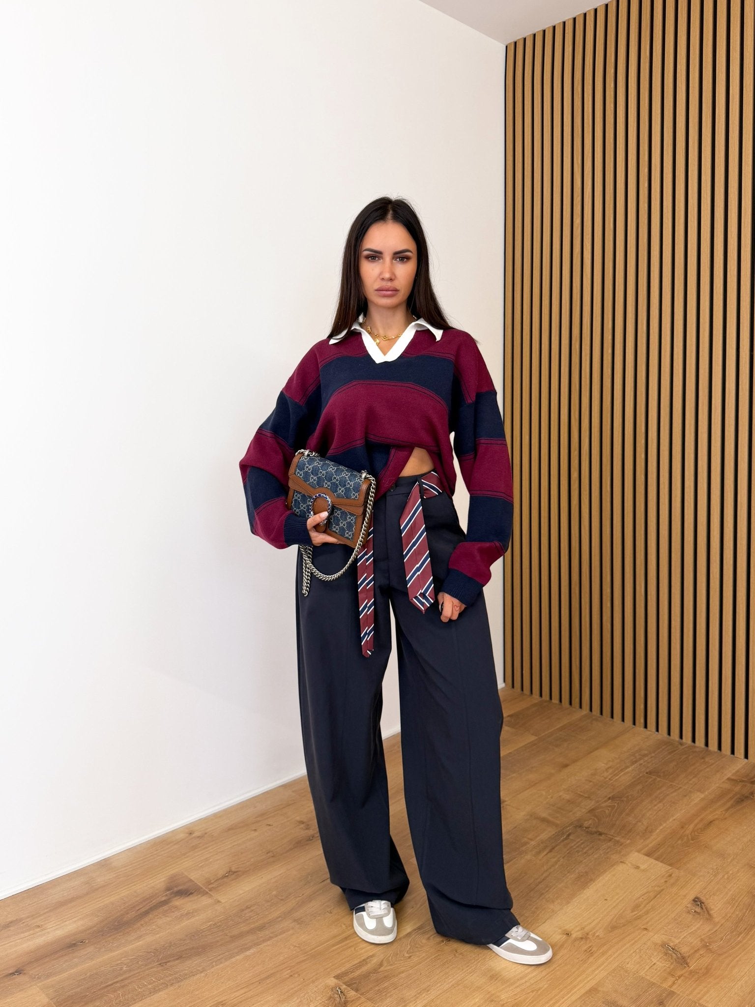 Polo Breton - Blu E Bordeaux - SAINTH