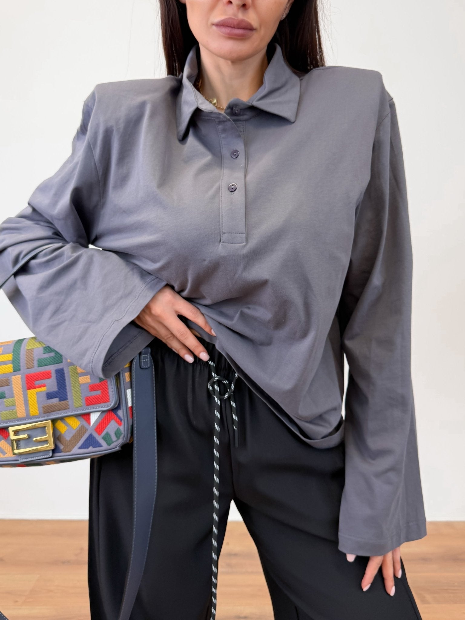 Pantalone West - Nero - SAINTH