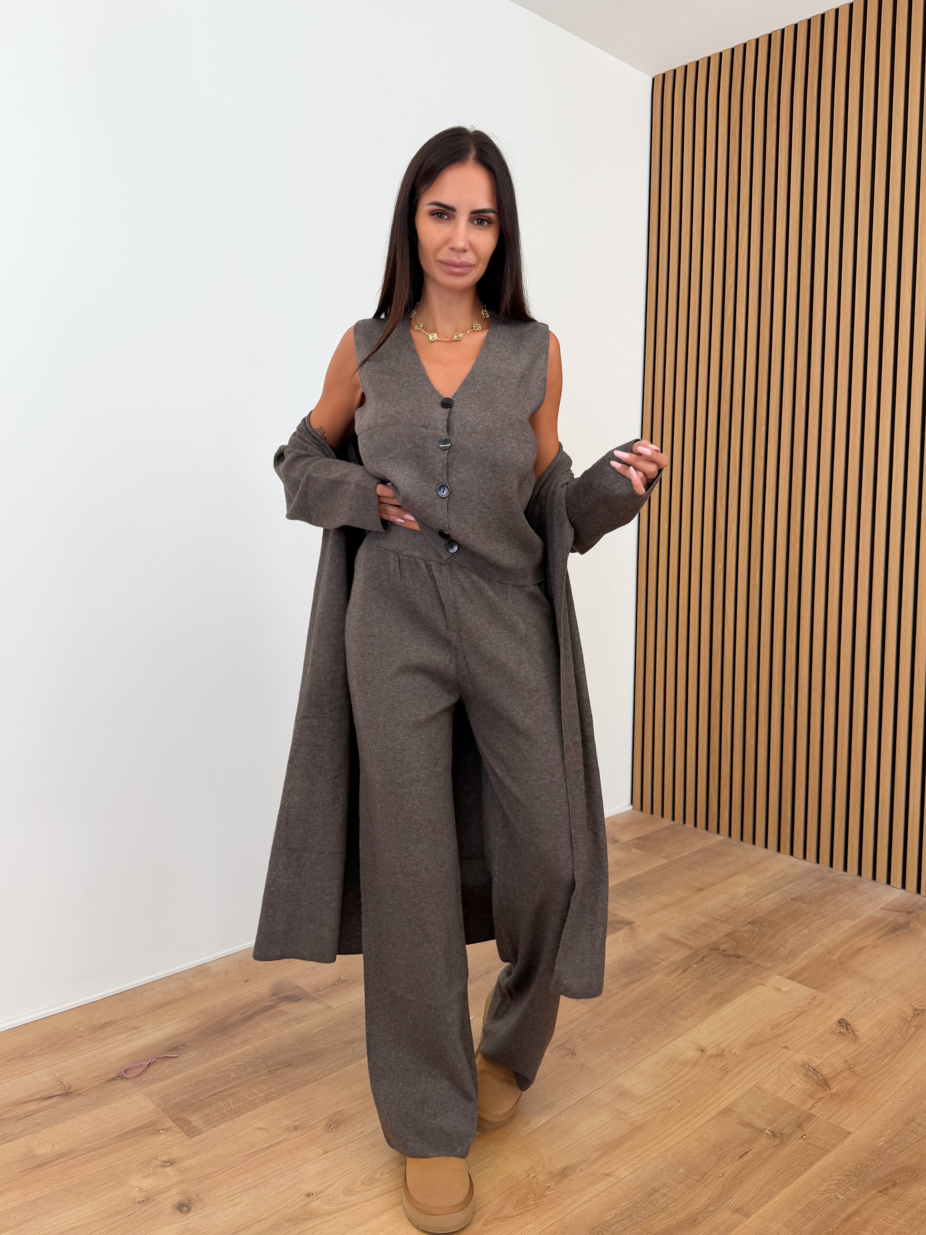 Coordinato Tris Giselle - Khaki