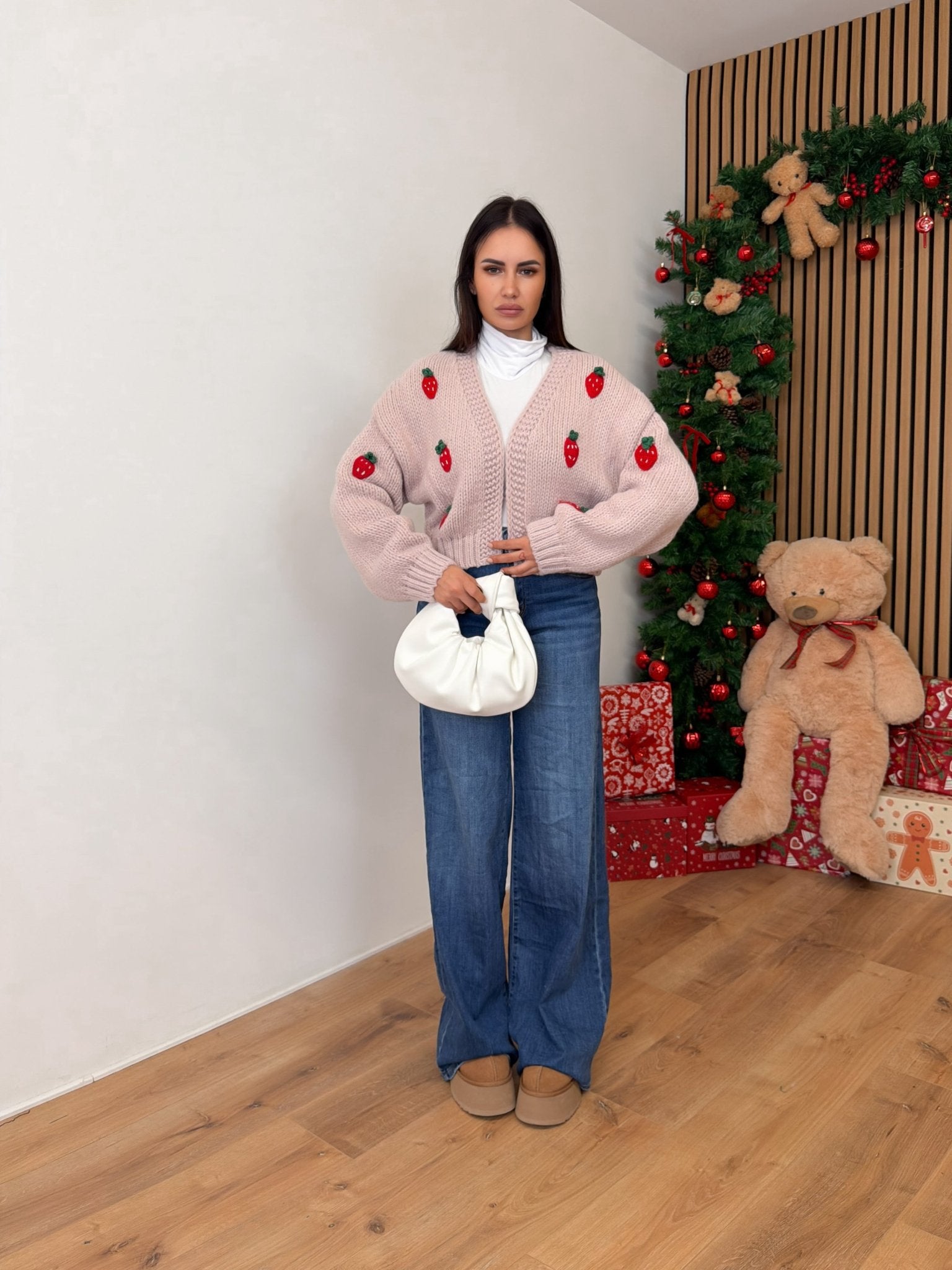 Cardigan Fragolina - Cipria - SAINTH