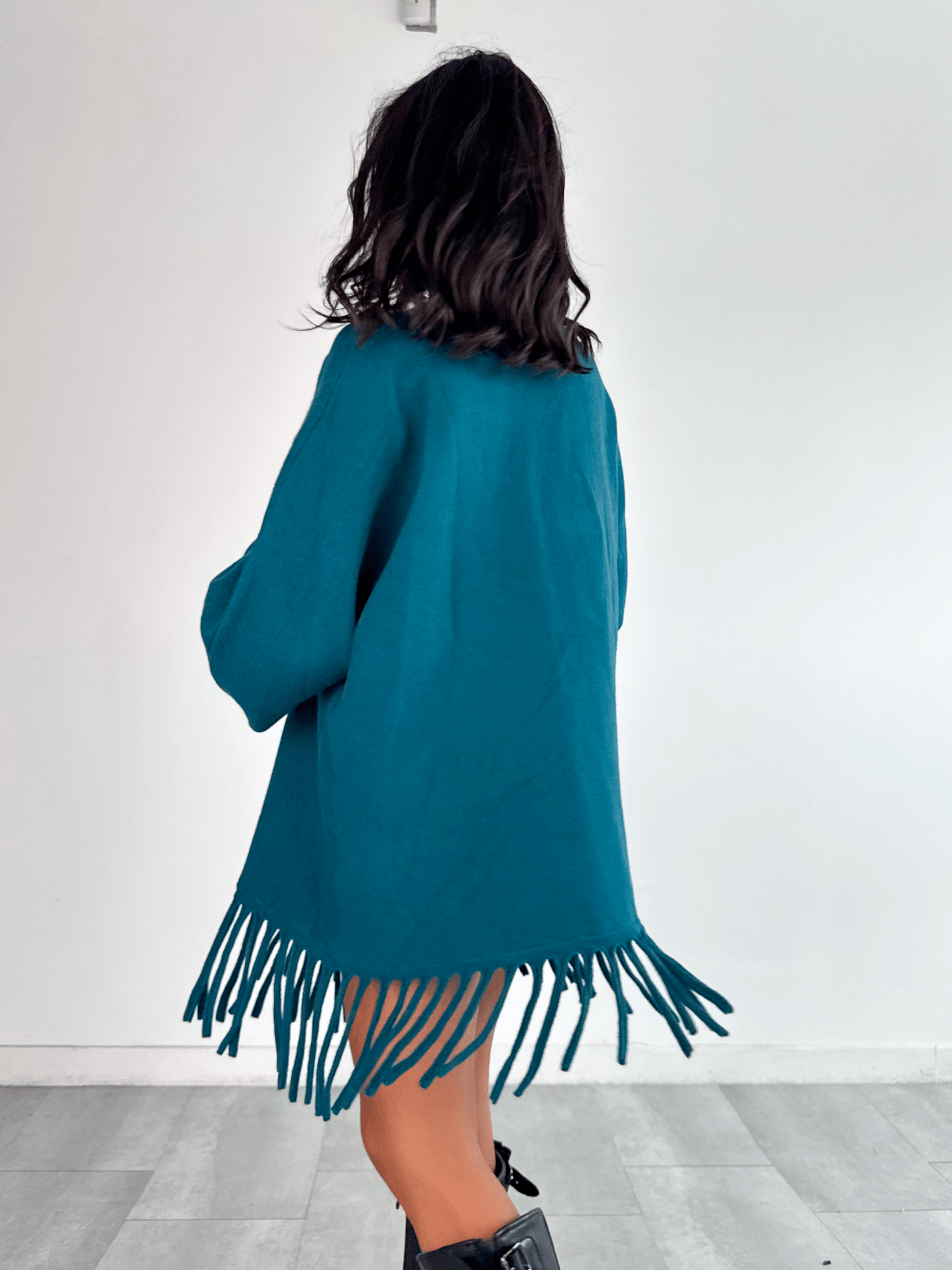 Cardigan Frange - Ottanio - SAINTH