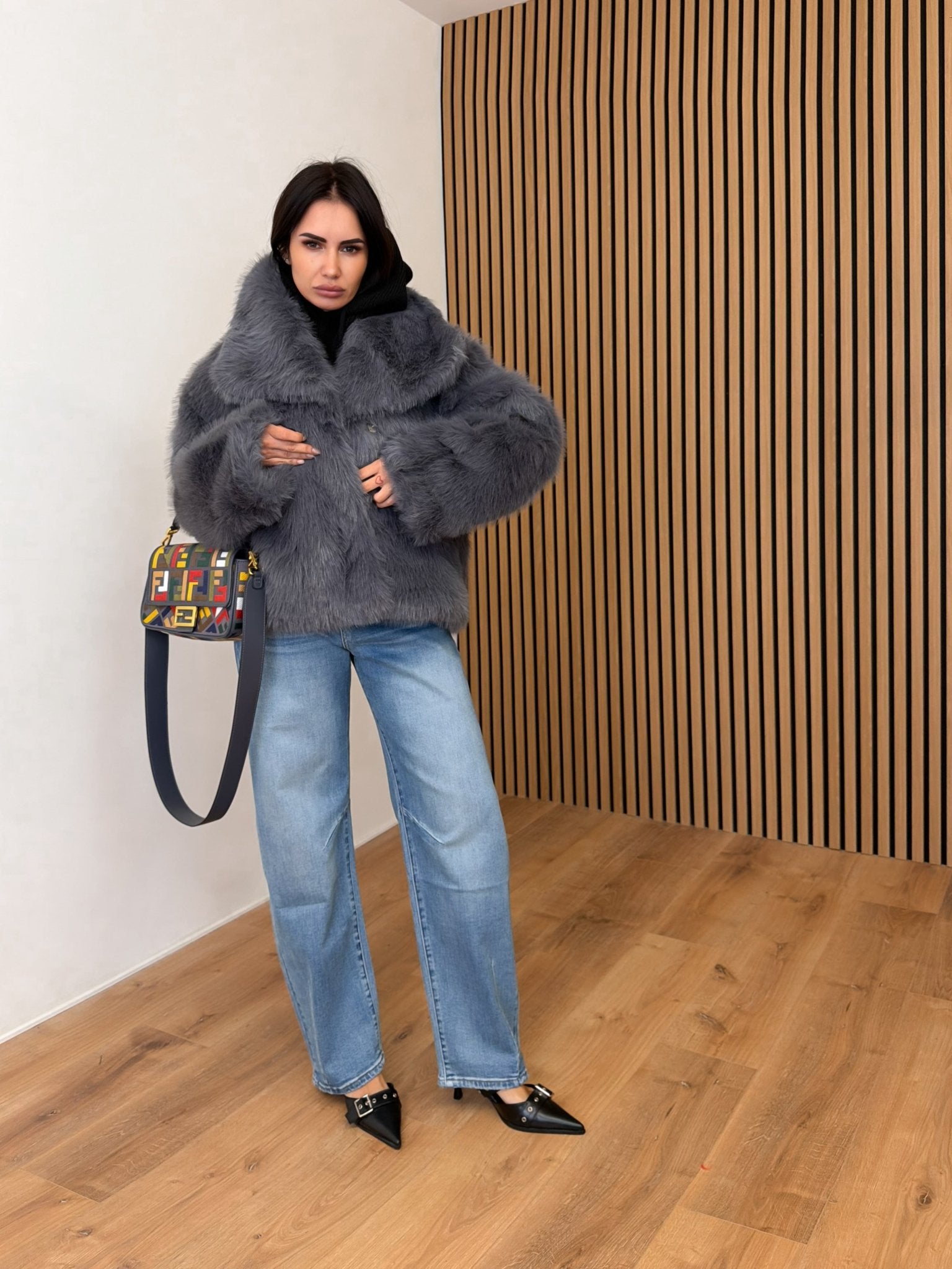 Pelliccia Chamonix - Grigia - SAINTH