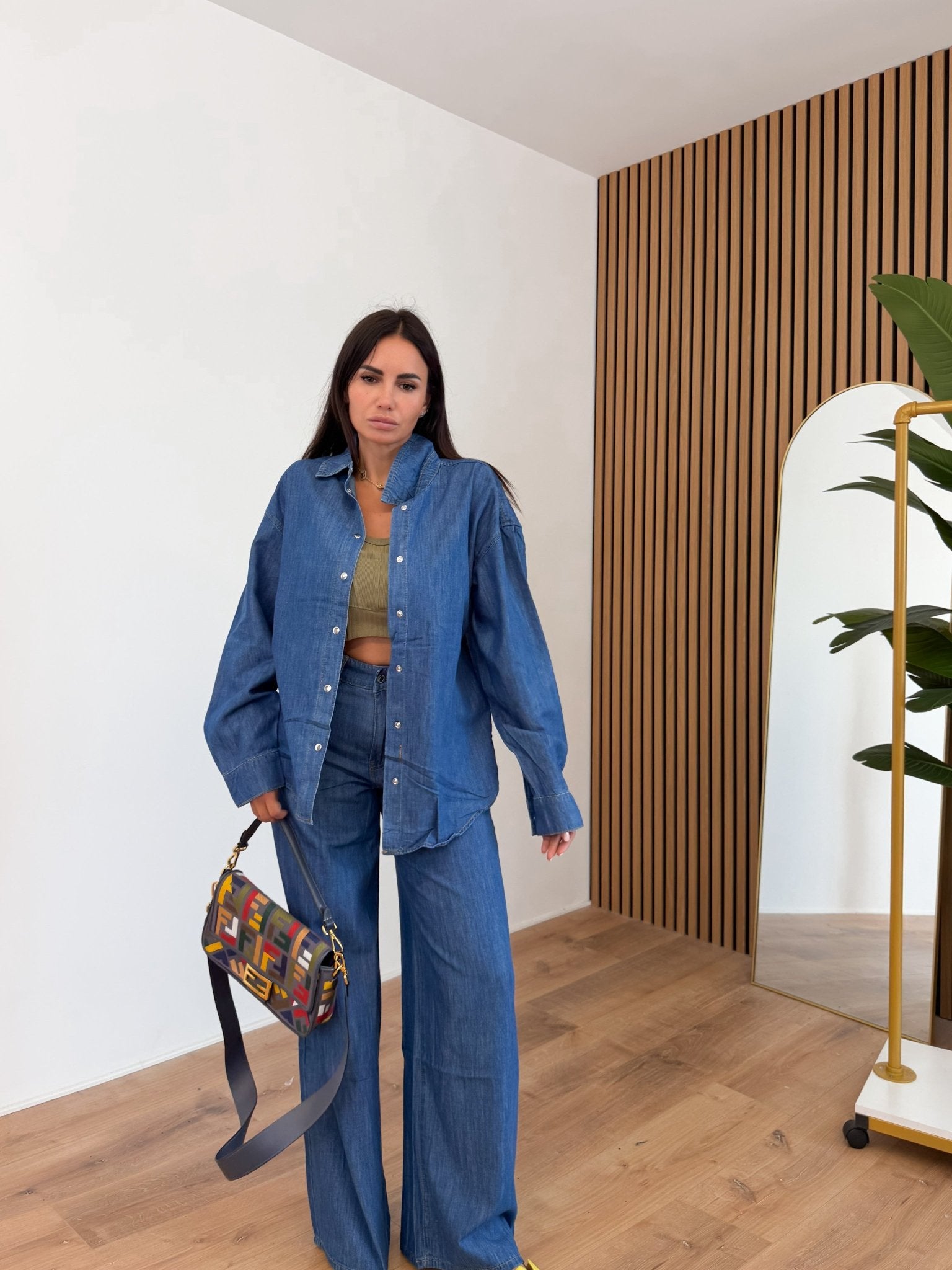 Coordinato H5233 - Denim - SAINTH