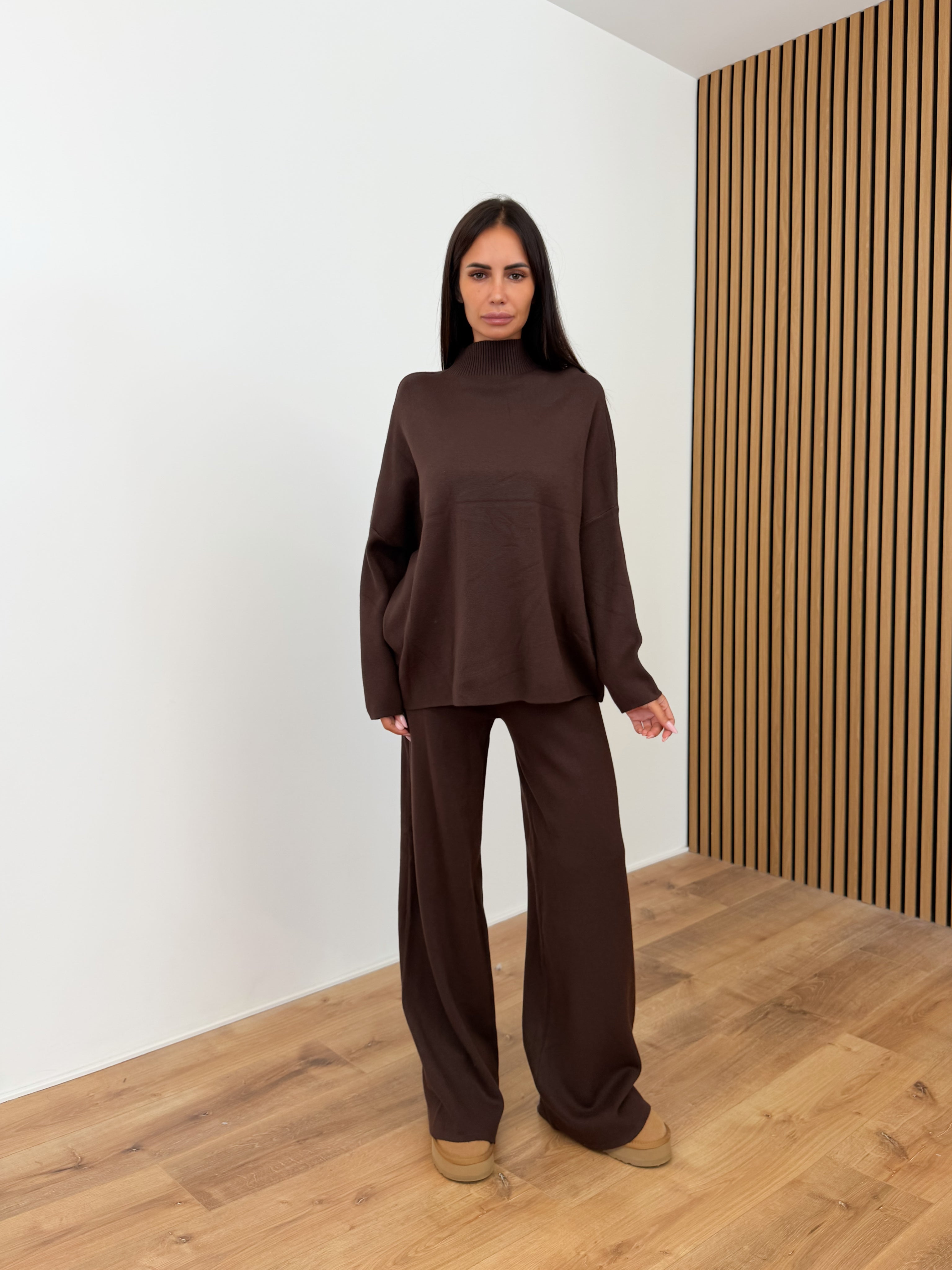 Coordinato Winter - Marrone