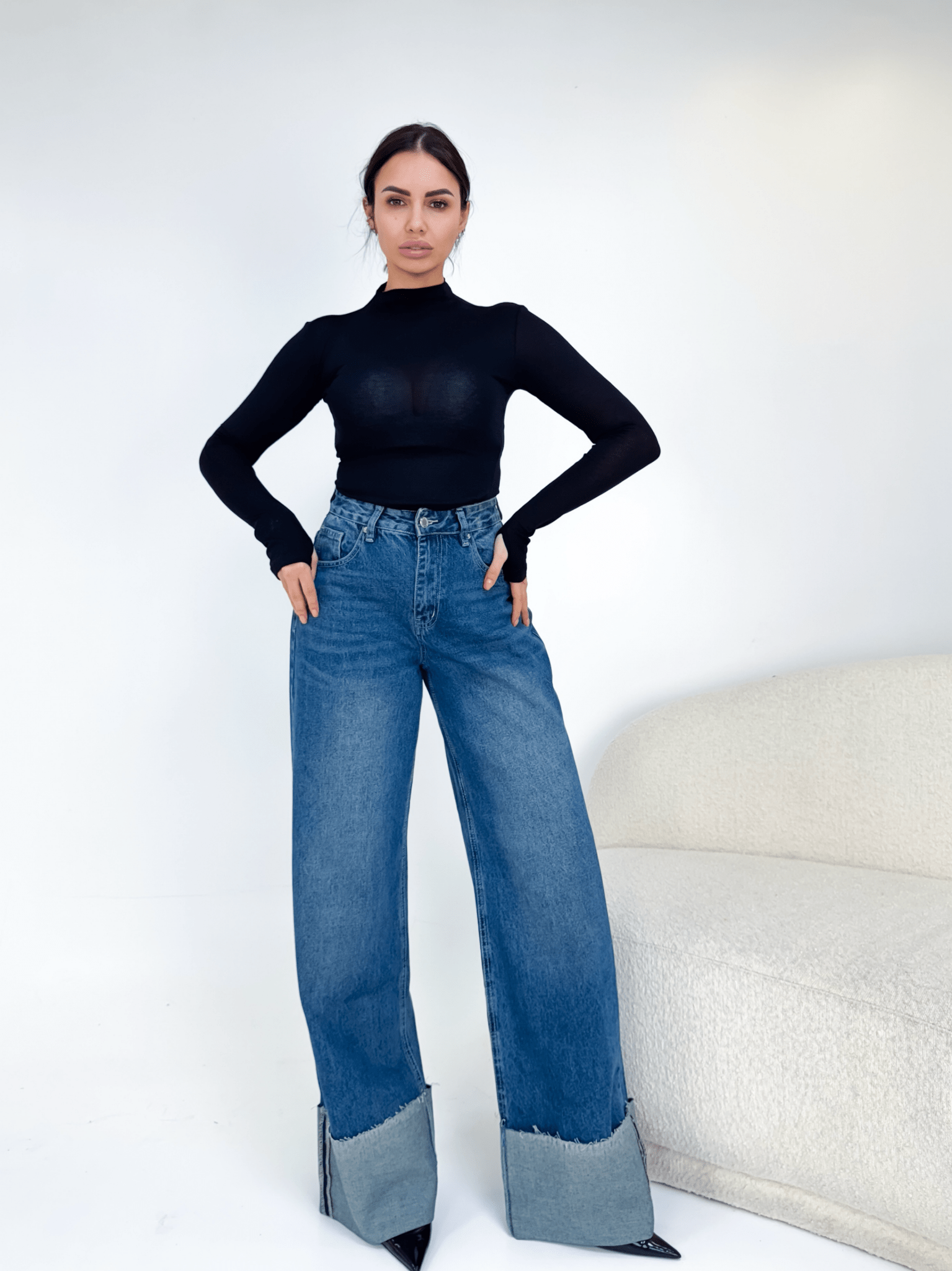 Jeans Piegone - Denim - SAINTH