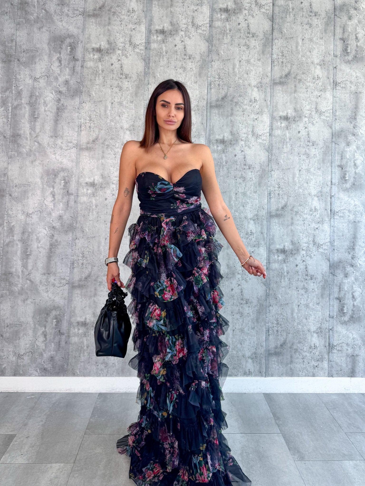 Abito Dolcemente - Nero - SAINTH