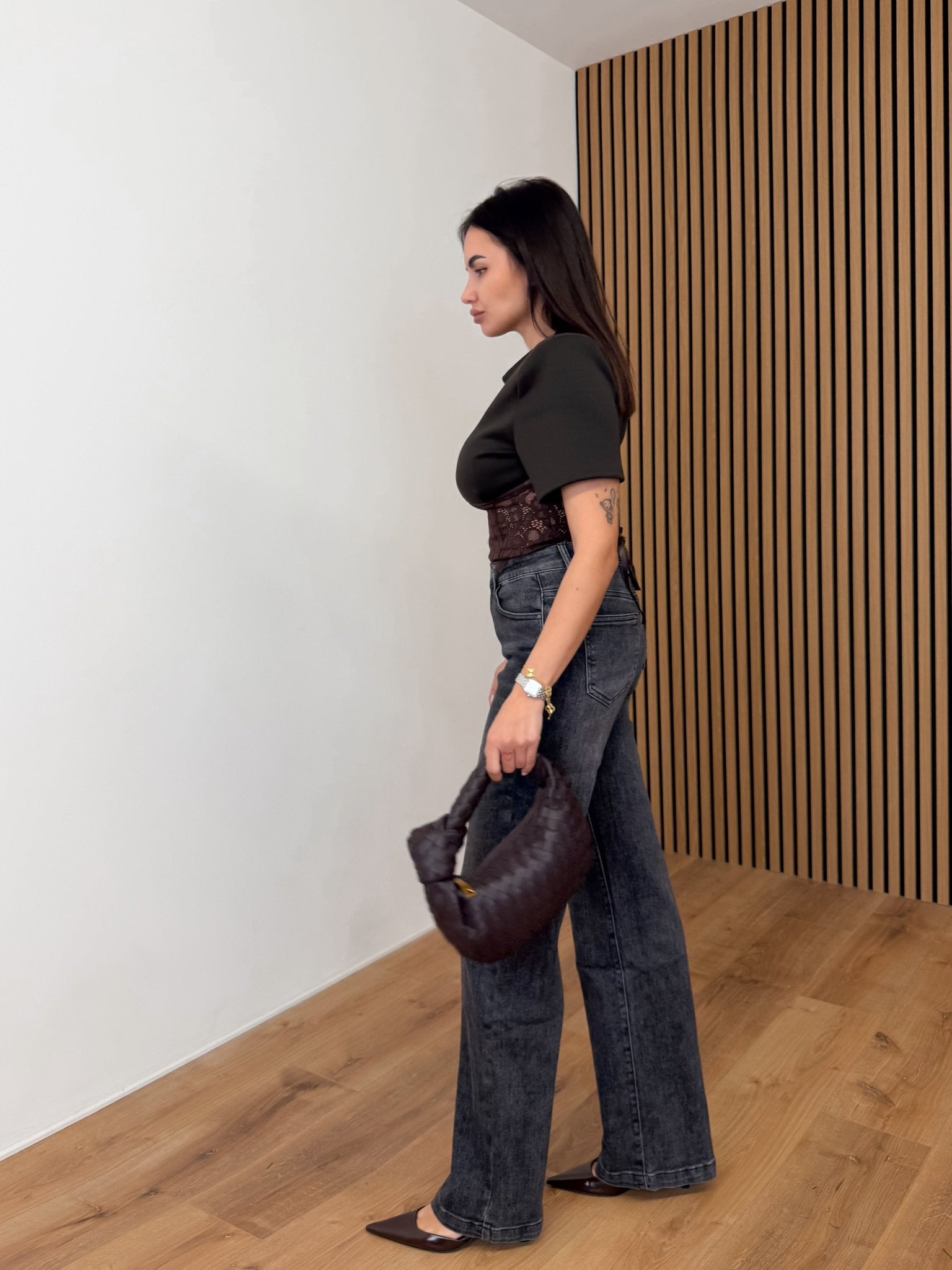 Jeans Venice - Nero - SAINTH