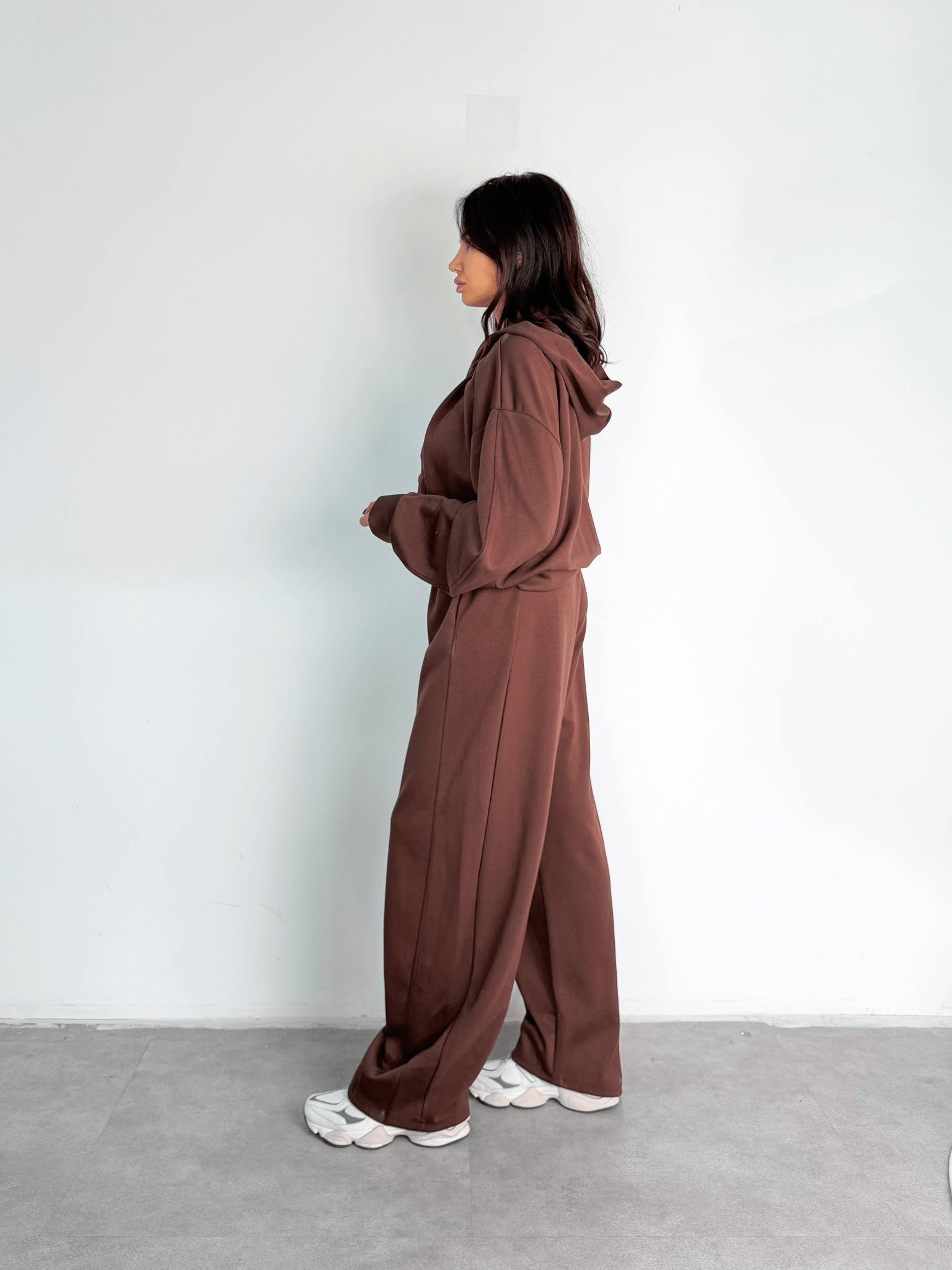 Felpa Wide Arm - Marrone - SAINTH