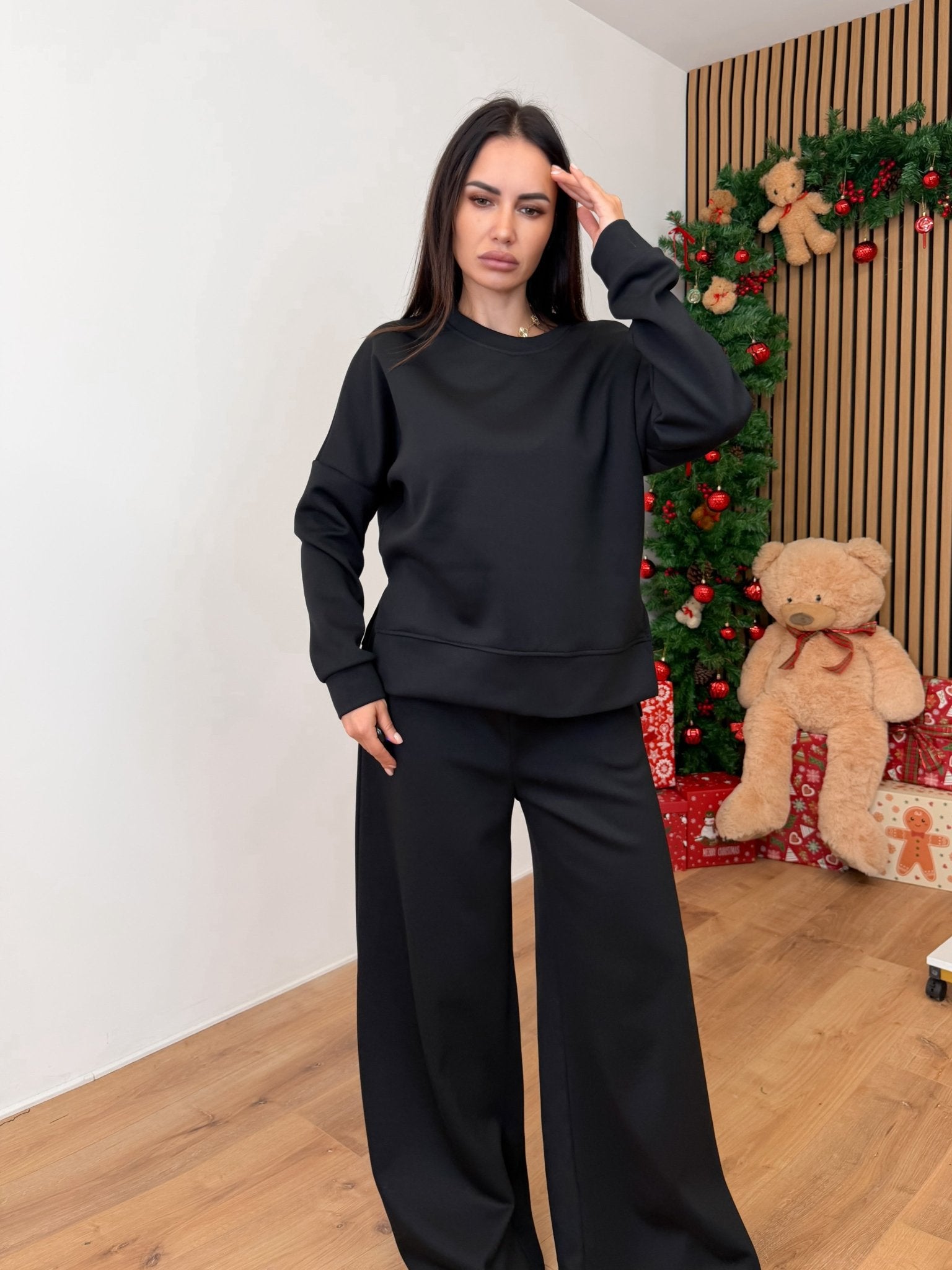 Felpa Jogger - Nera - SAINTH