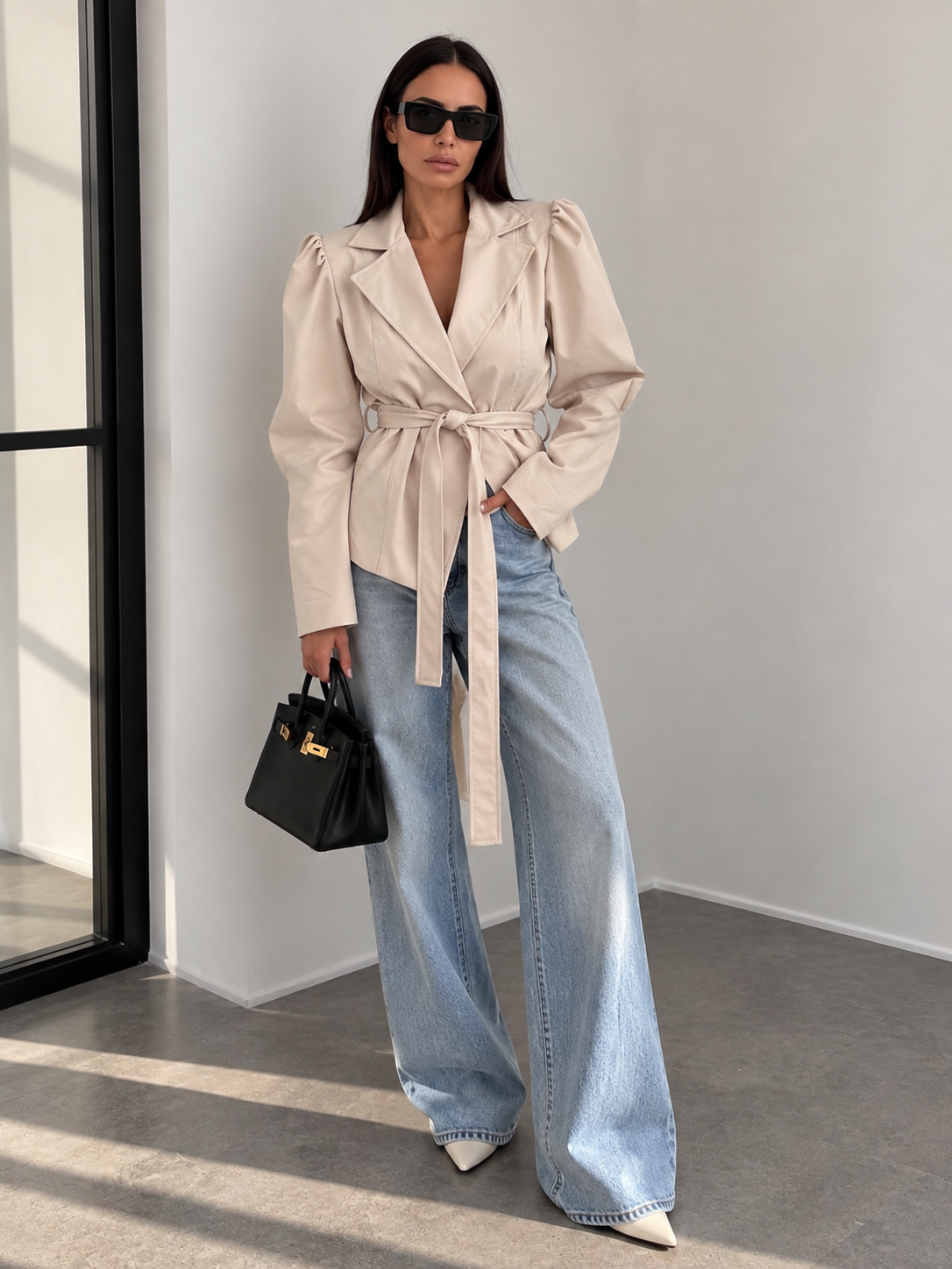 Trench Bomber - Beige