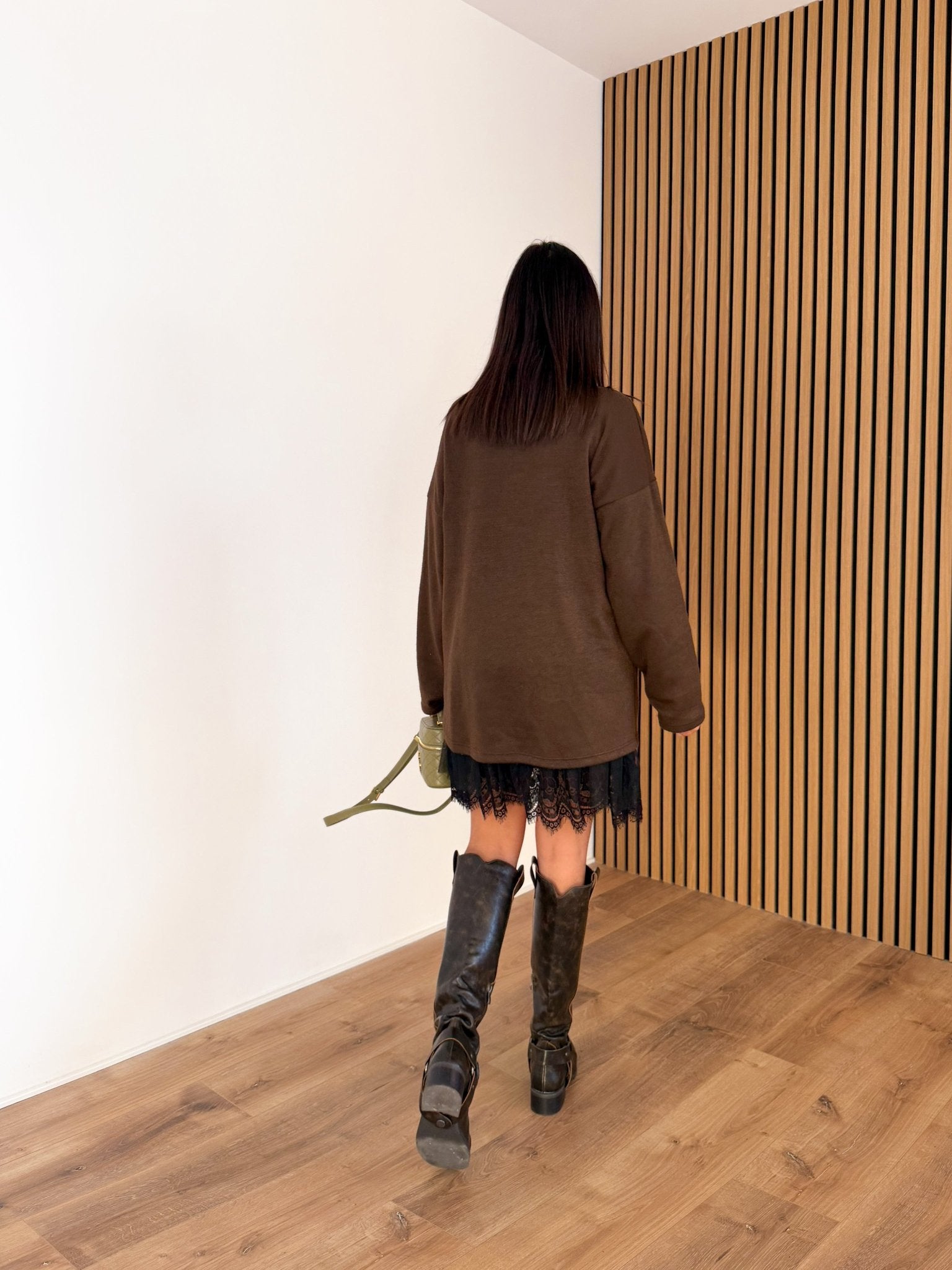 Pull Abito Love - Marrone - SAINTH