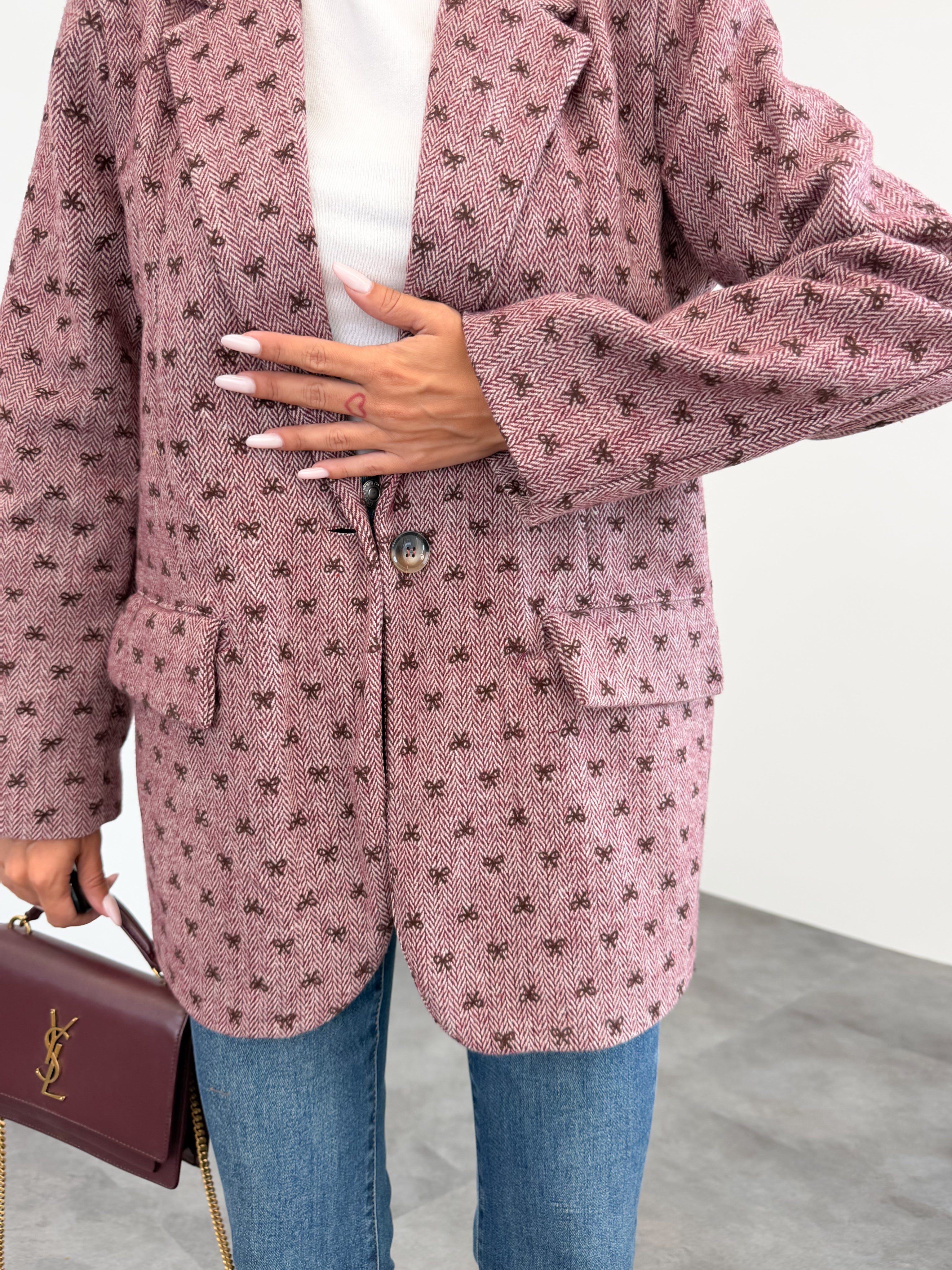 Blazer Fiocchetti - Bordeaux