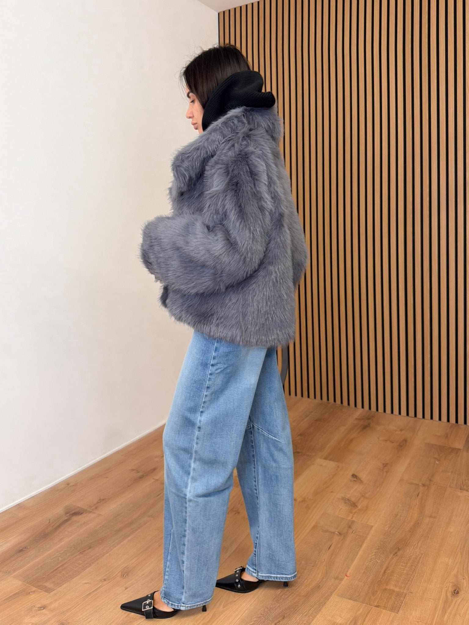 Pelliccia Chamonix - Grigia - SAINTH