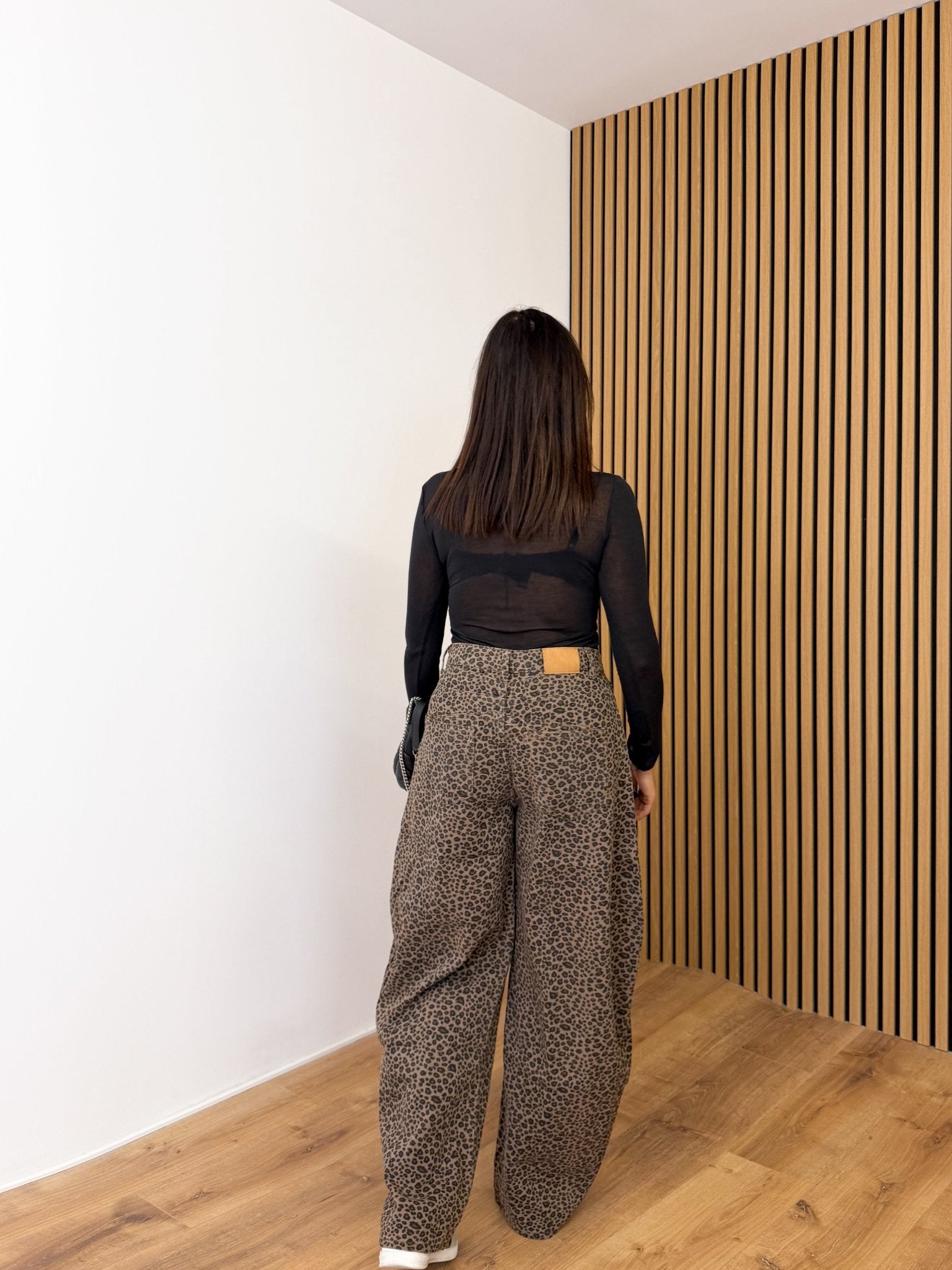 Jeans Baggy - Leopardato - SAINTH