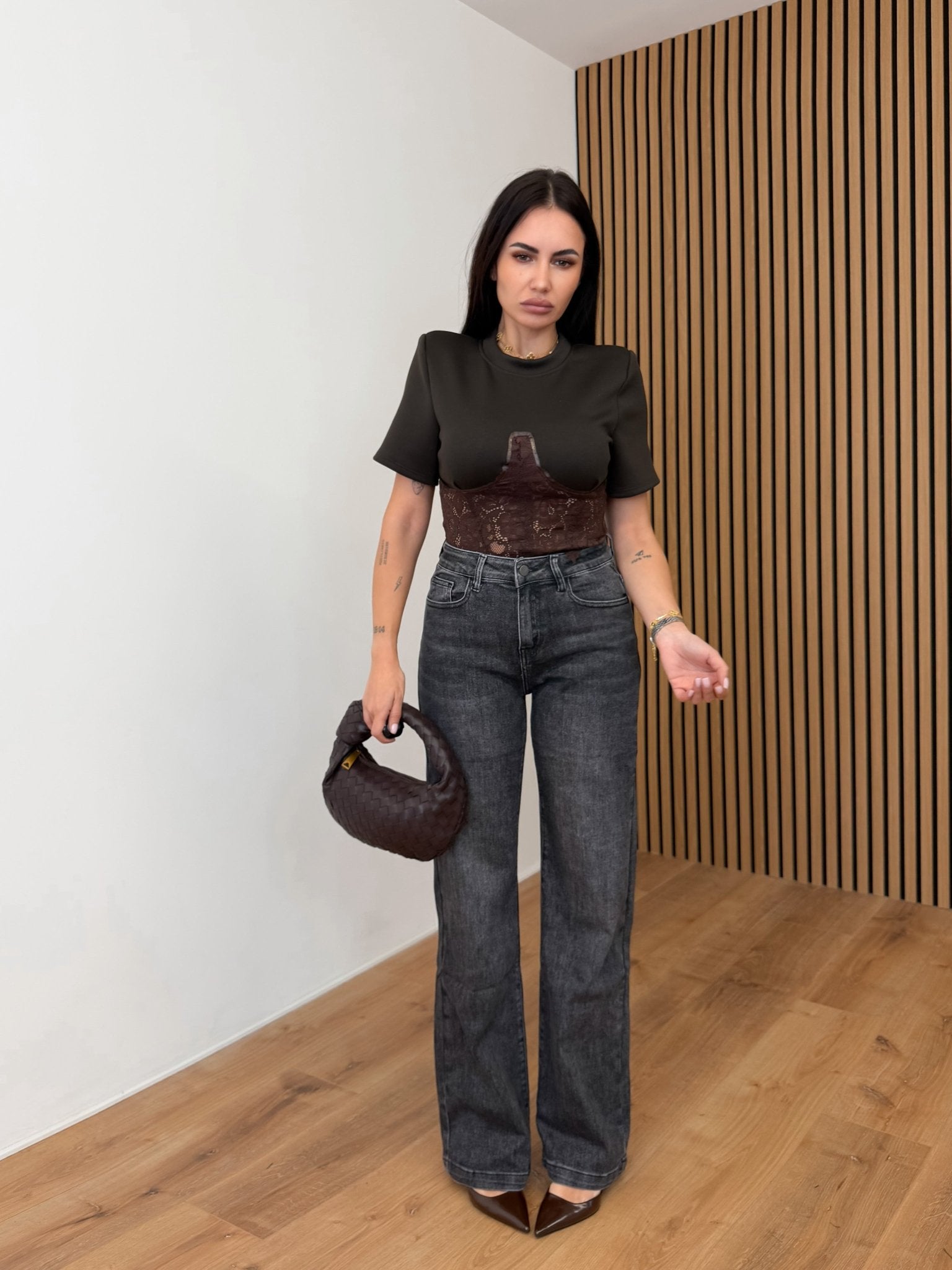 Jeans Venice - Nero - SAINTH