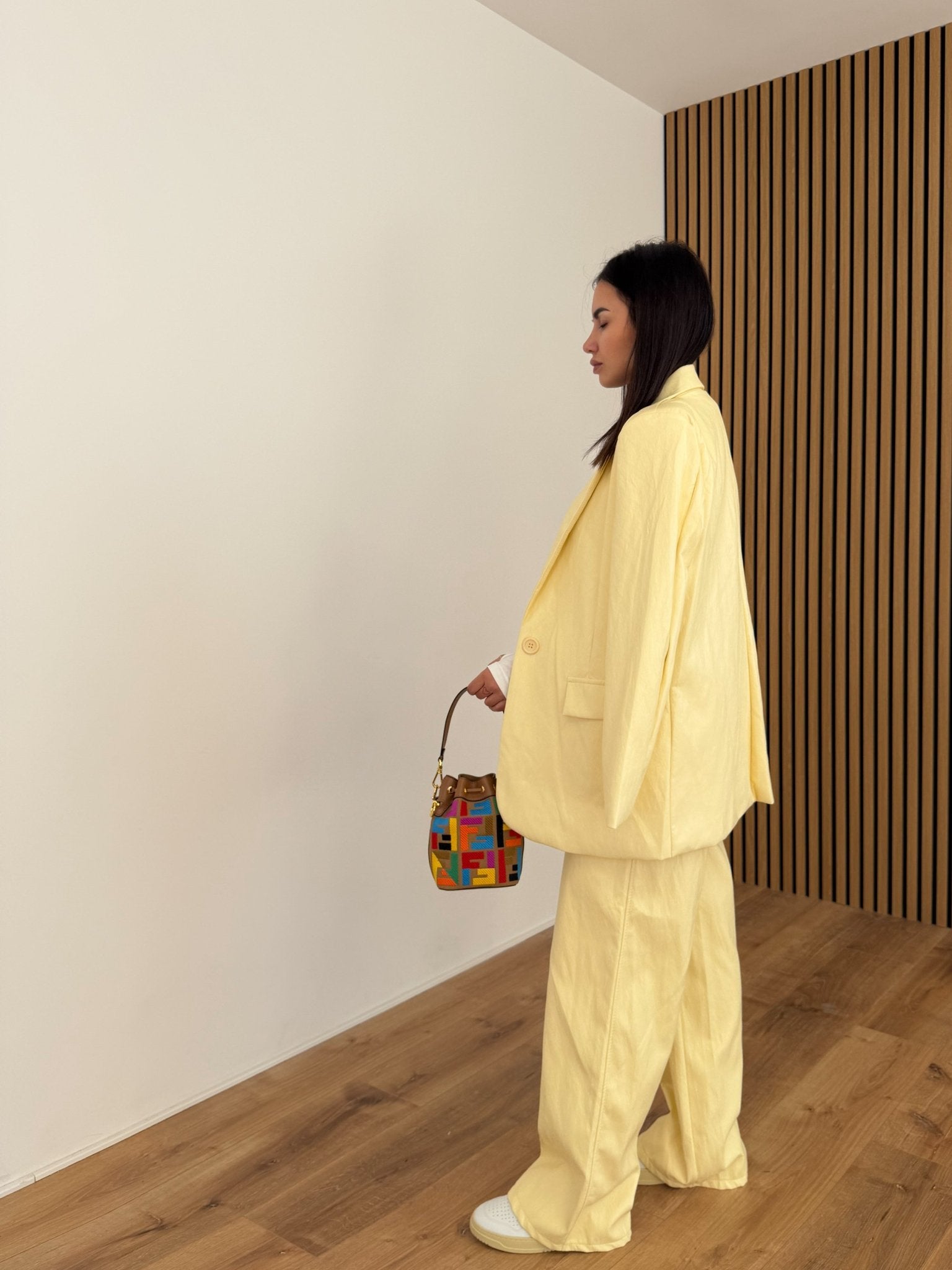 Blazer Minimal Ecop - Giallo - SAINTH