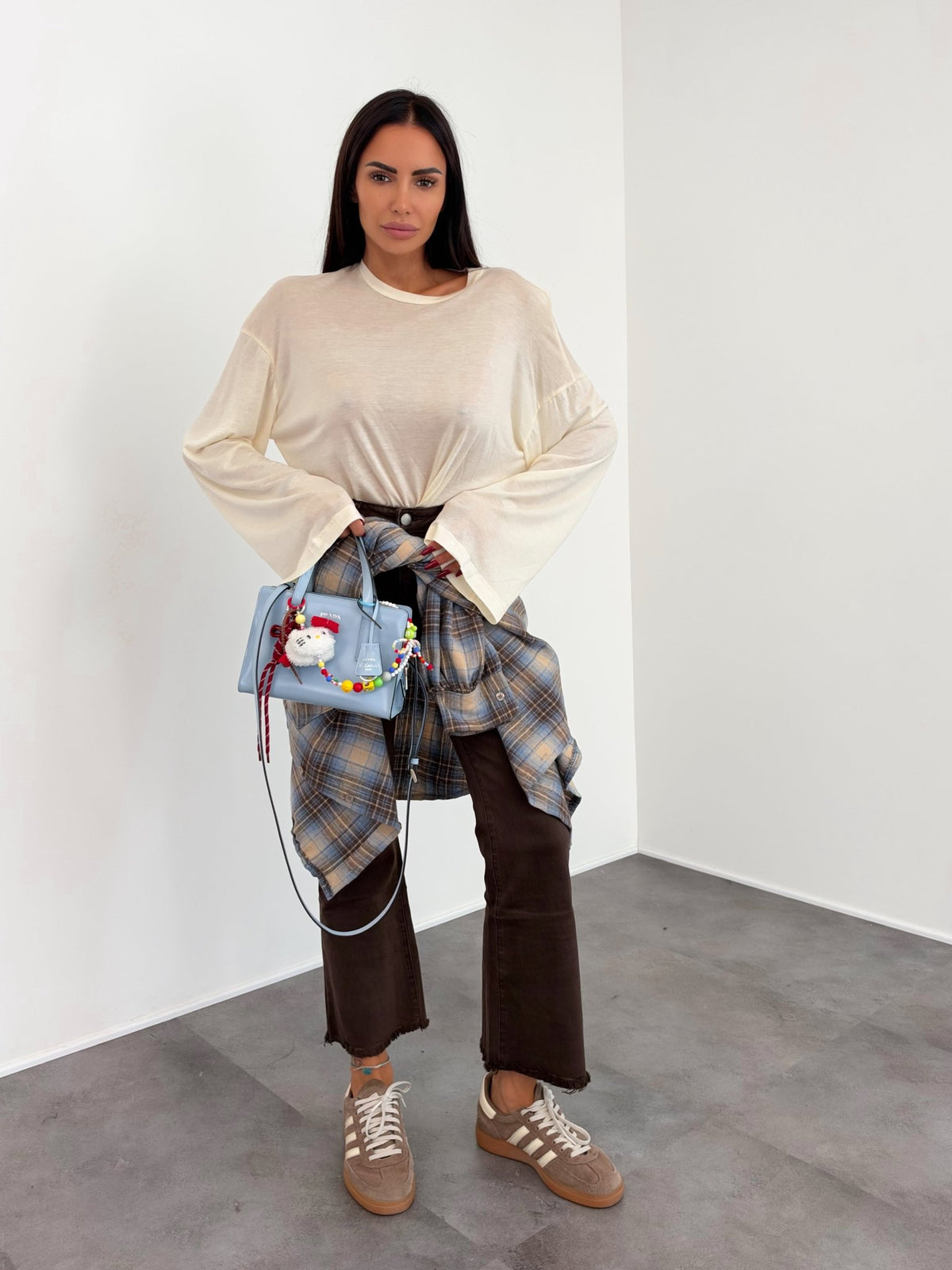Camicia Factory - Burro Celeste - SAINTH