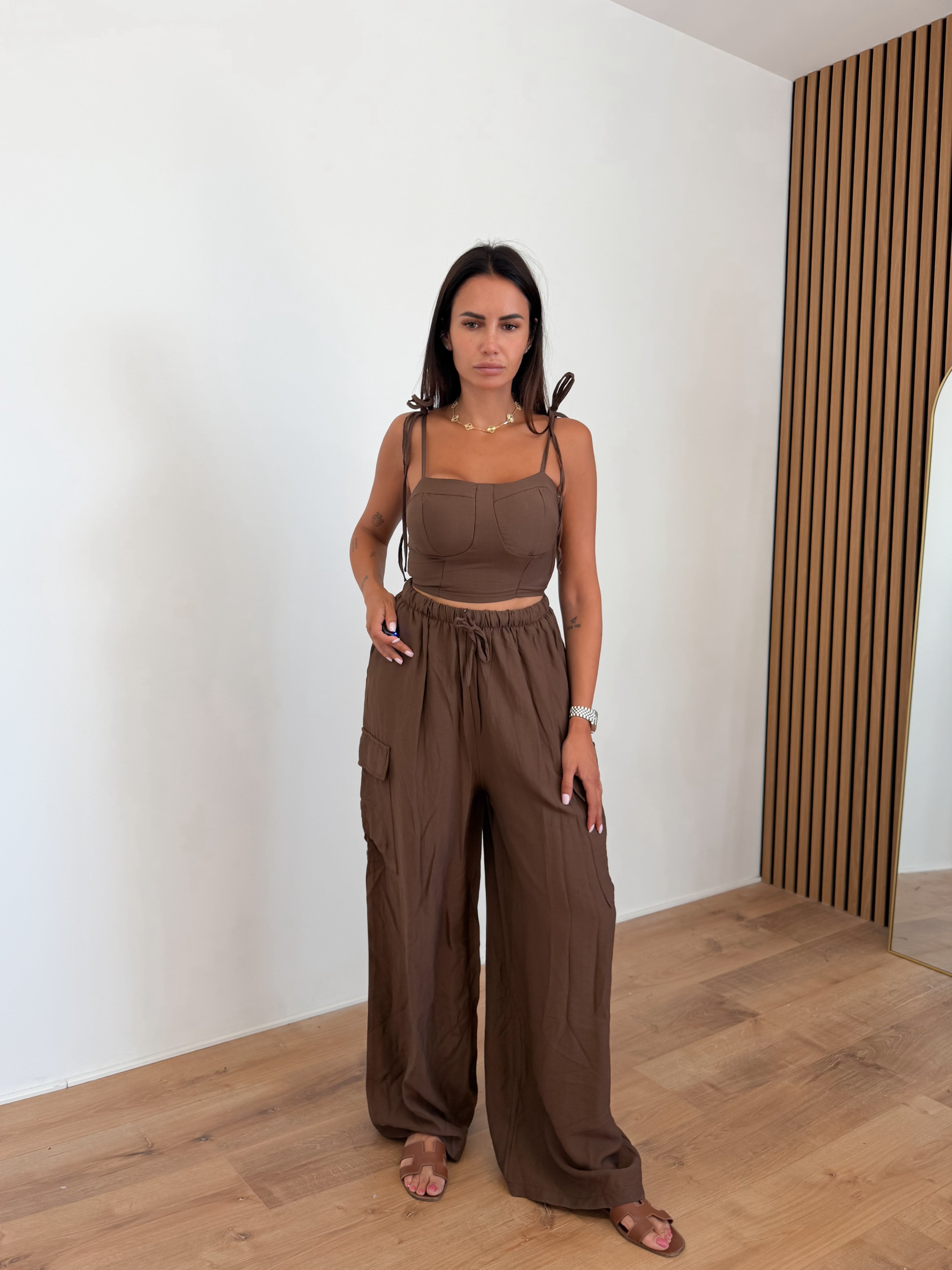 Coordinato Lily - Marrone