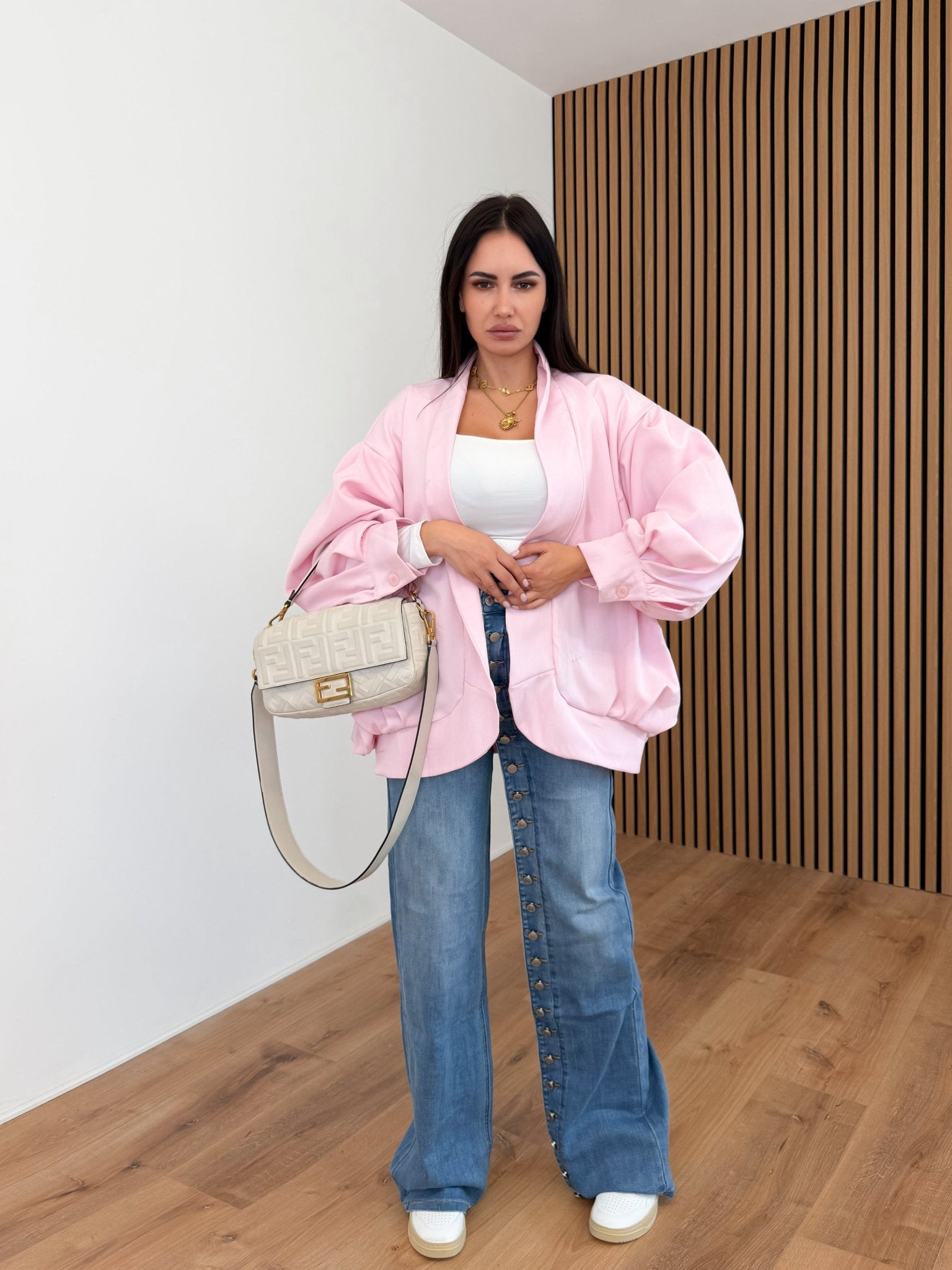 Giacca Kimono - Rosa - SAINTH